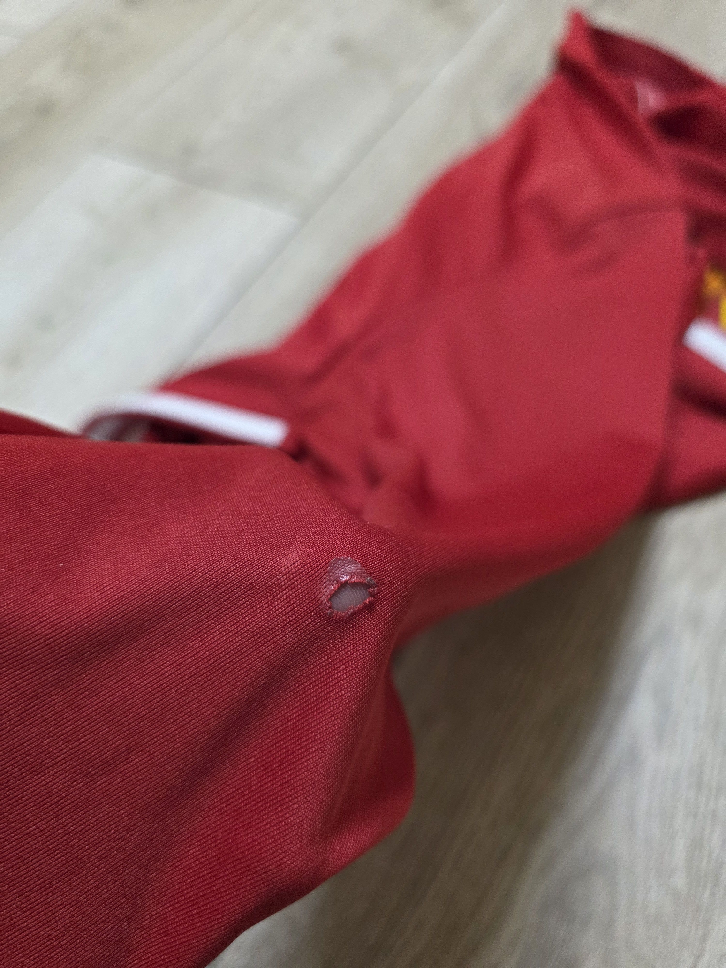 Adidas MANCHESTER UNITED 2016 2017 HOME LONG FOOTBALL SOCCER JERSEY Size US M / EU 48-50 / 2 - 6 Thumbnail