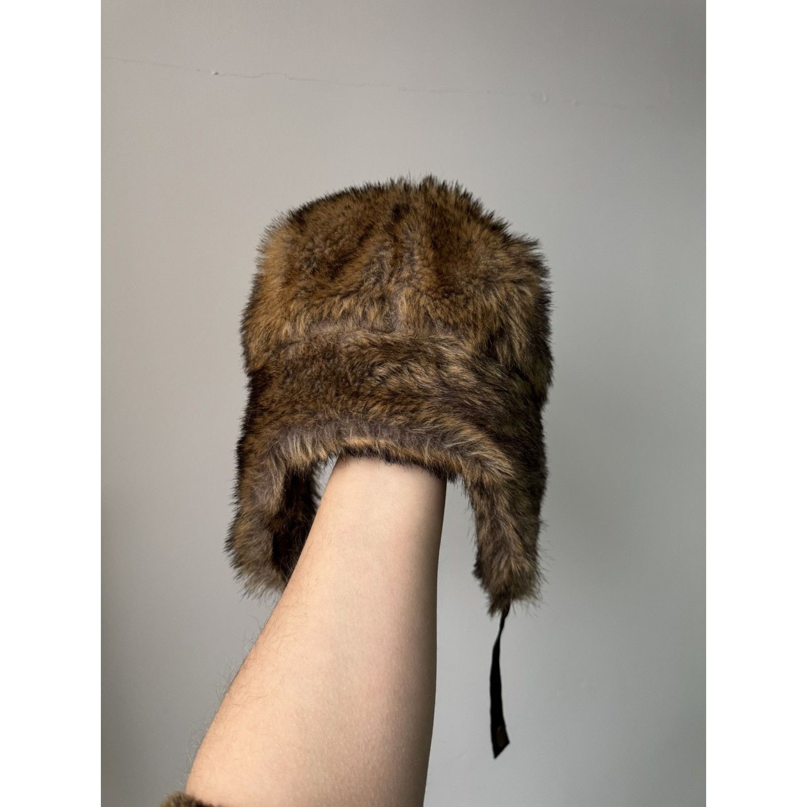 Other Amazing Faux Fur Y2K Ushanka Hat (Trapper Hat) Size ONE SIZE - 4 Thumbnail