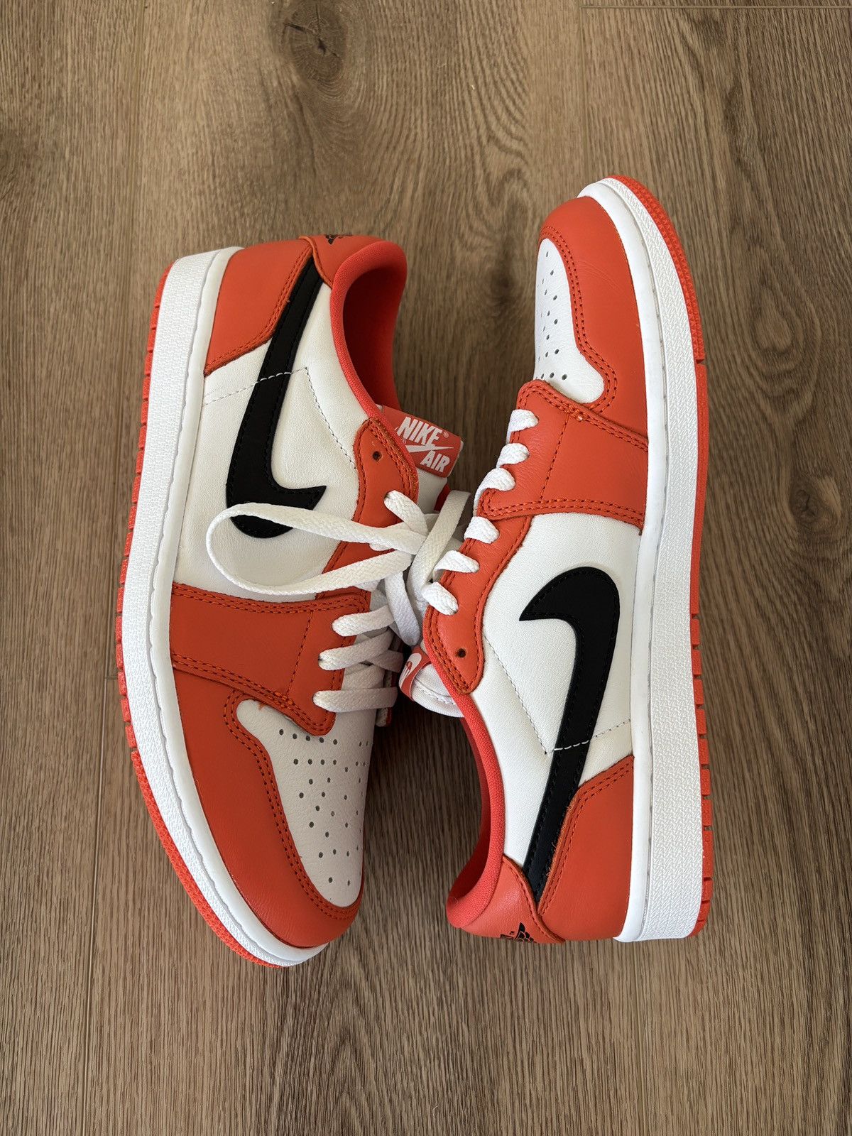 Jordan Brand × Nike Jordan 1 low OG Starfish Orange 2021 Size US 9 / EU 42 - 1 Thumbnail