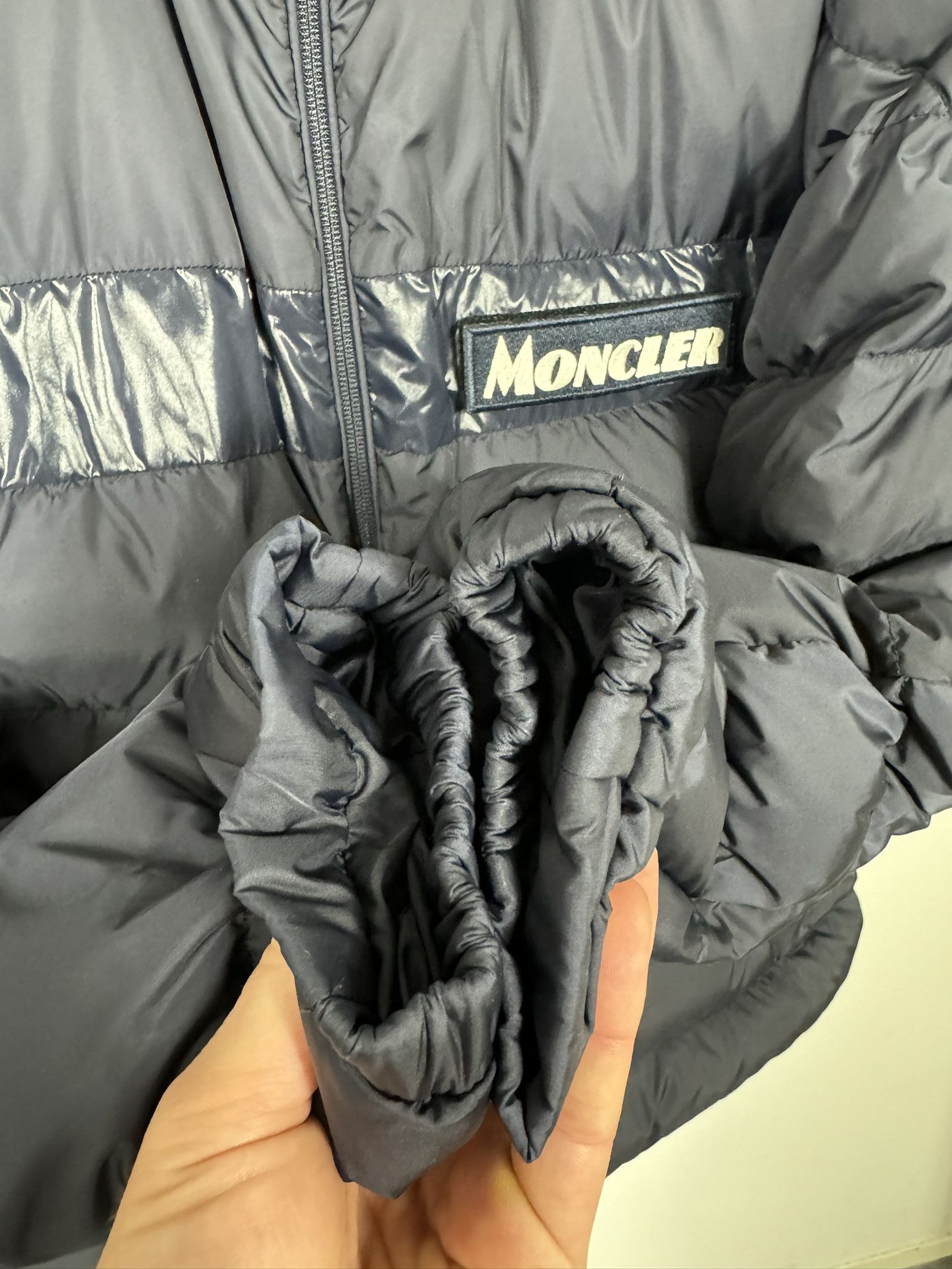 Moncler Moncler jacket Servieres size 3 navy blue Size US L / EU 52-54 / 3 - 3 Thumbnail