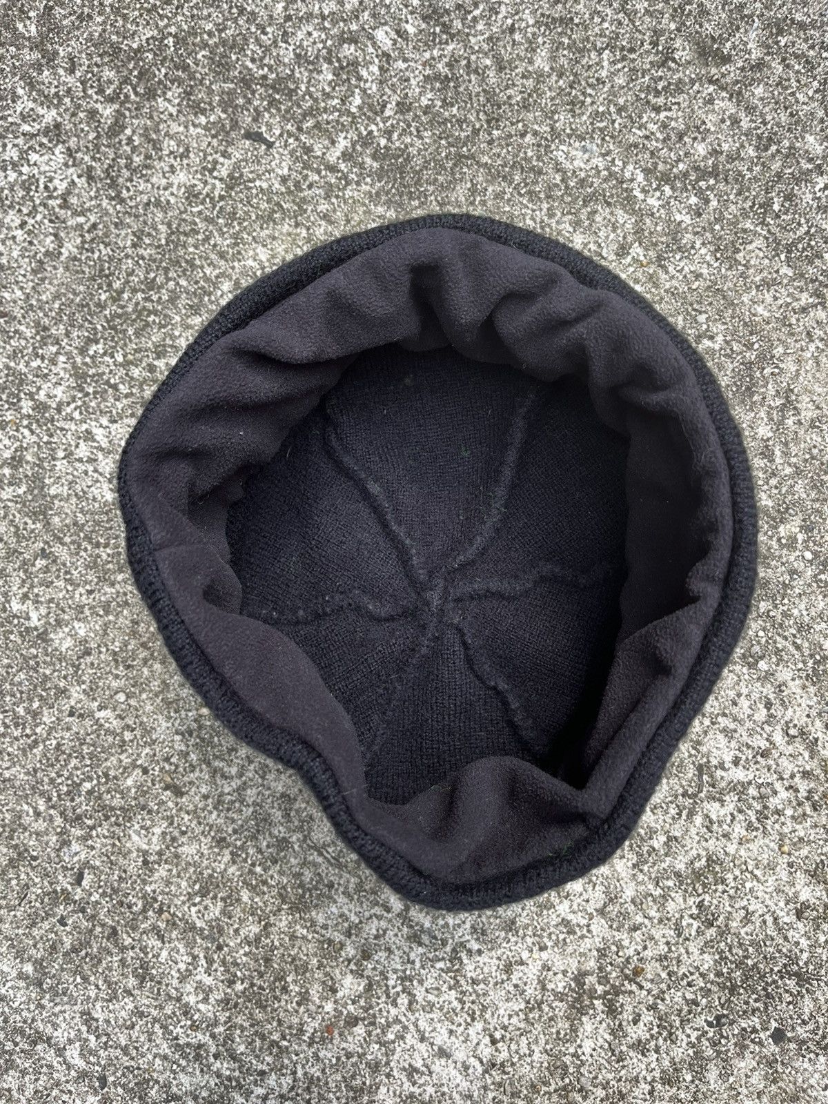 The North Face × Vintage ⭐️Rare⭐️ Vintage The North Face Black Wool Skull Cap Beanie Size ONE SIZE - 3 Thumbnail