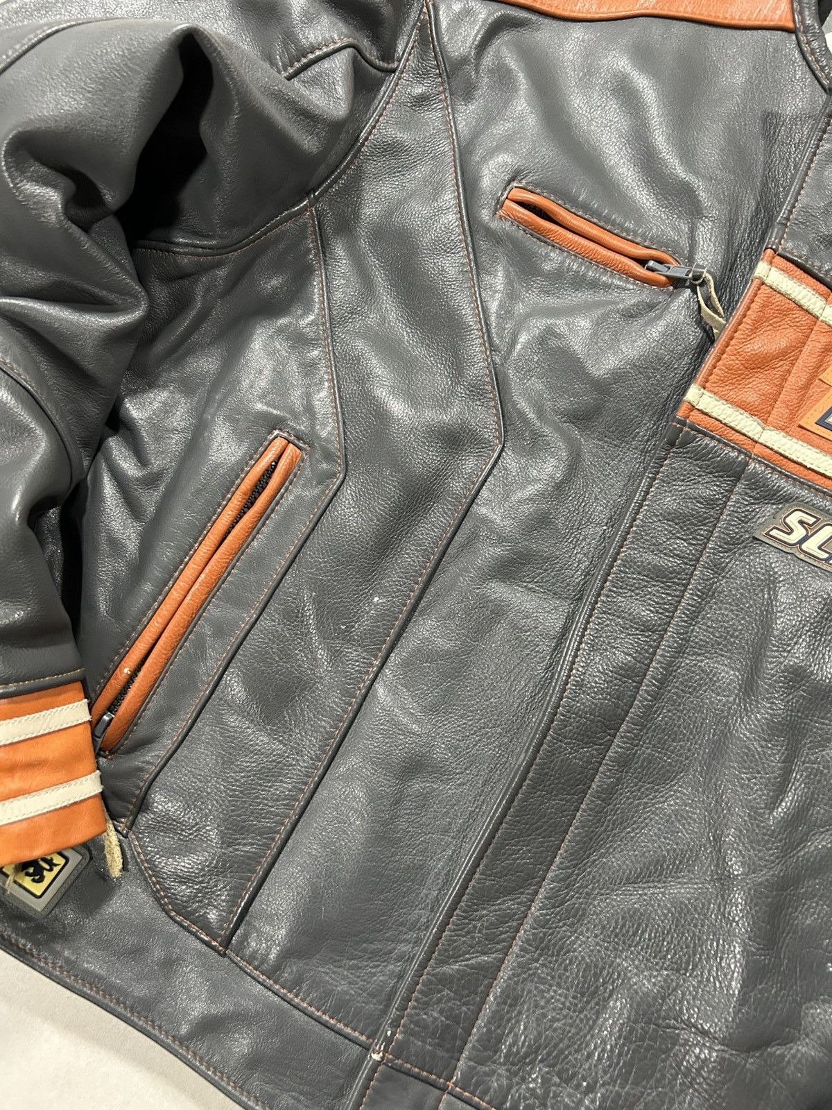 Harley Davidson × Schott × Vintage VERY RARE LEATHER JAKET SCHOTT Size US XL / EU 56 / 4 - 4 Thumbnail