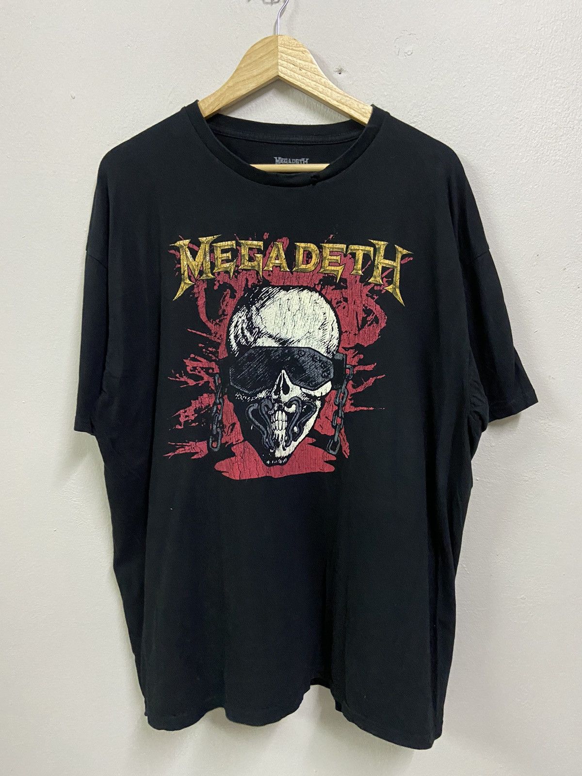Band Tees × Megadeth × Vintage Vintage MEGADETH T-Shirt Size US XXL / EU 58 / 5 - 1 Thumbnail