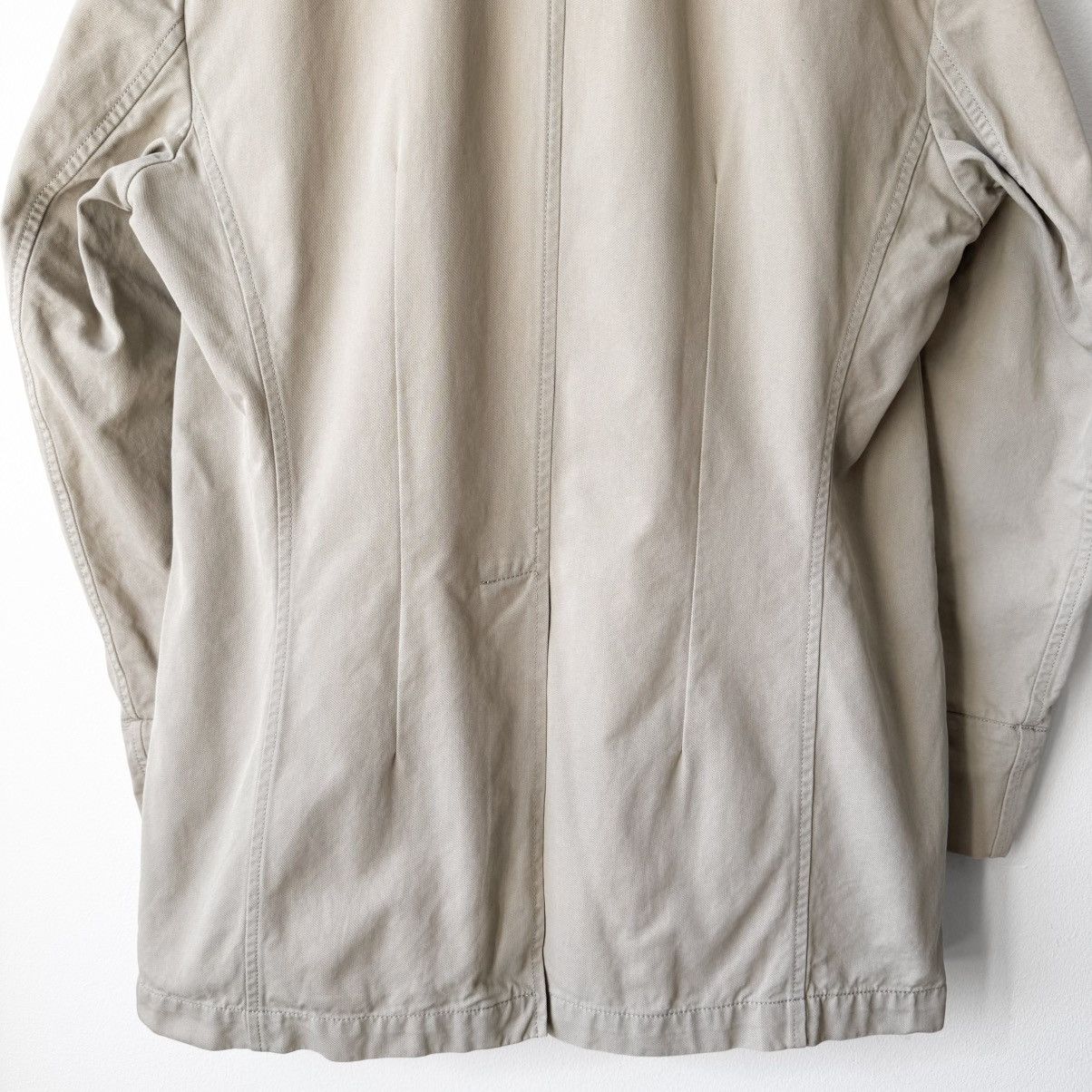 Gucci Gucci By Tom Ford SS2003 Beige Cotton Safari Jacket Size US L / EU 52-54 / 3 - 8 Thumbnail