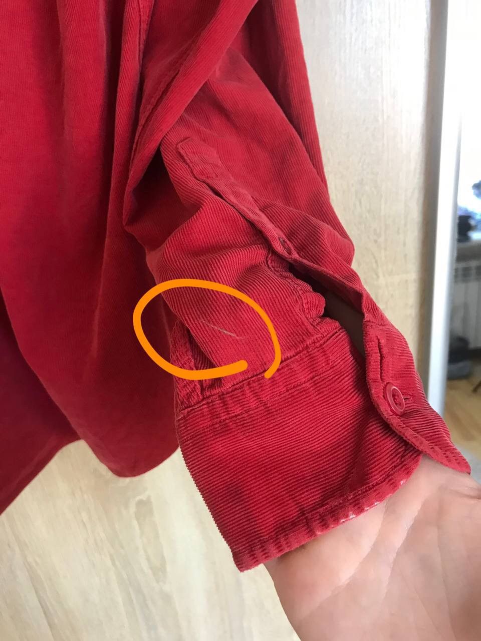 Yves Saint Laurent 🔥 Vintage YSL Yves Saint Laurent Corduroy Dirty Shirt Y2K Size US XL / EU 56 / 4 - 13 Thumbnail