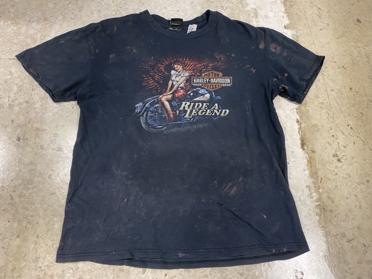 Harley Davidson Vintage haRLEY & davidson HD DISTRESSED TEE SIZE XL 3381 Size US XL / EU 56 / 4 - 1 Thumbnail
