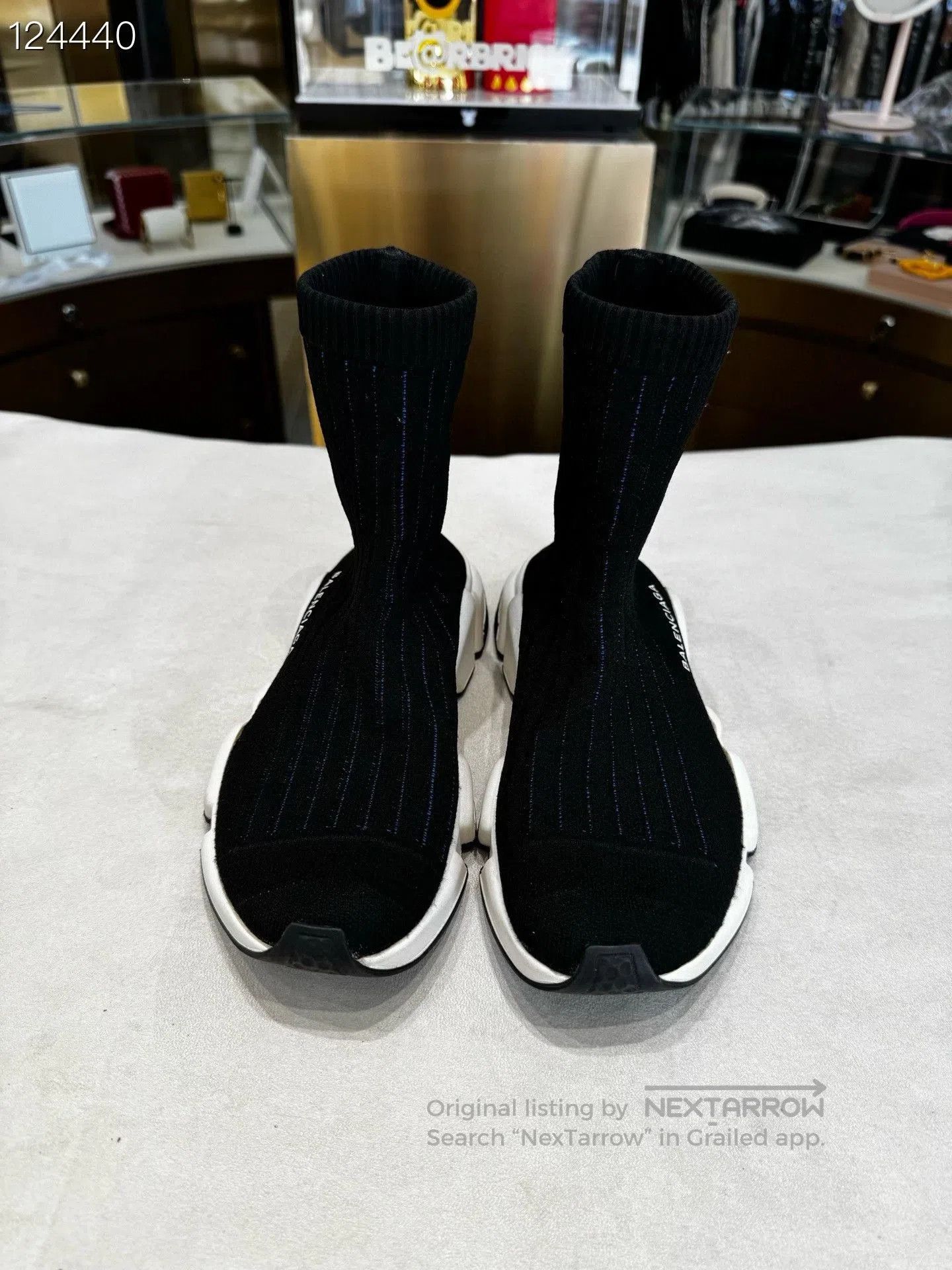 Balenciaga Balenciaga Black Sock Shoes Size 36. Size US 5 / IT 35 - 1 Thumbnail