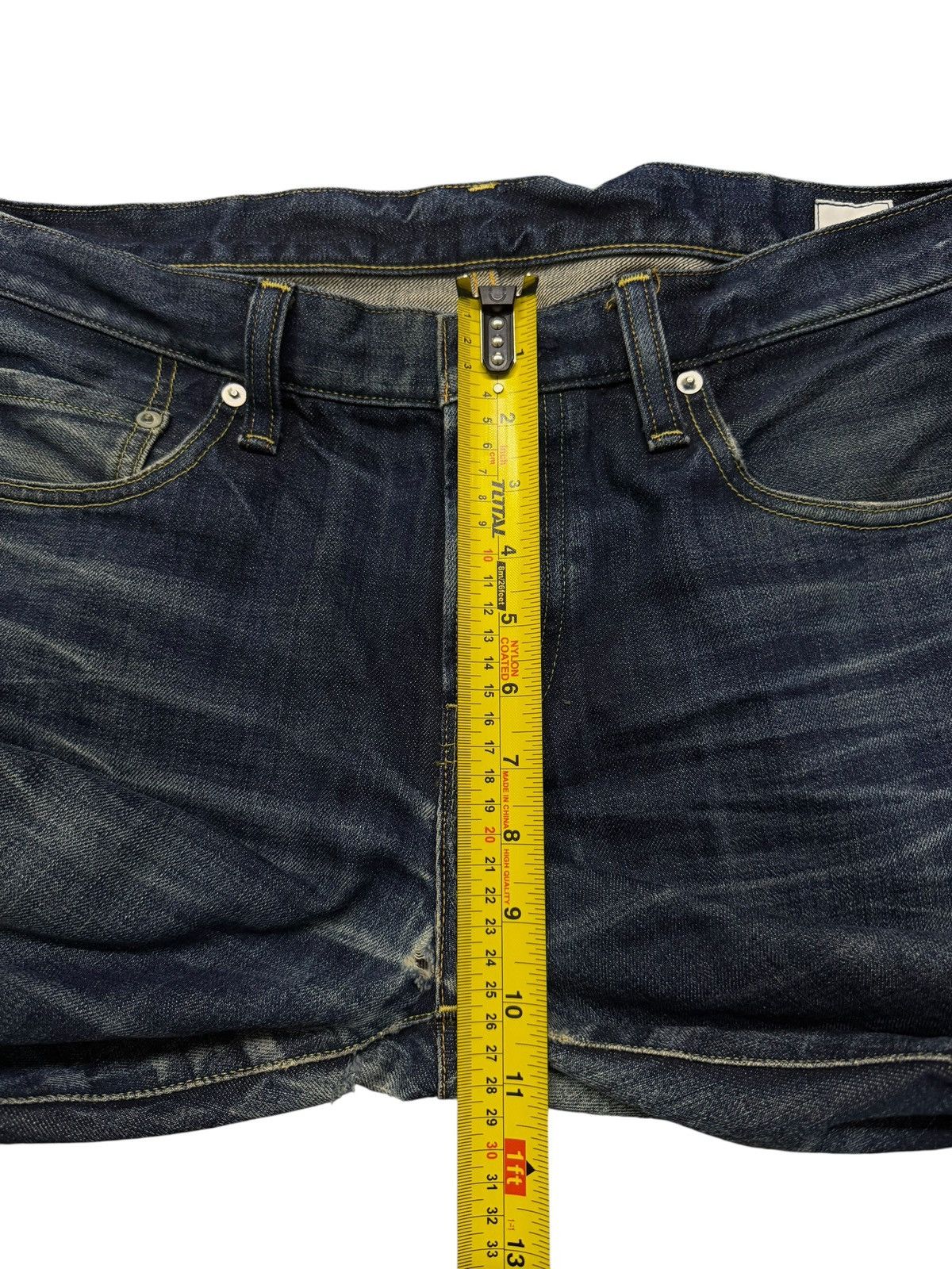 Blue Blue Japan Vintage Red Card Blue Work Denim Jeans Japan | W36 Size US 36 / EU 52 - 13 Thumbnail