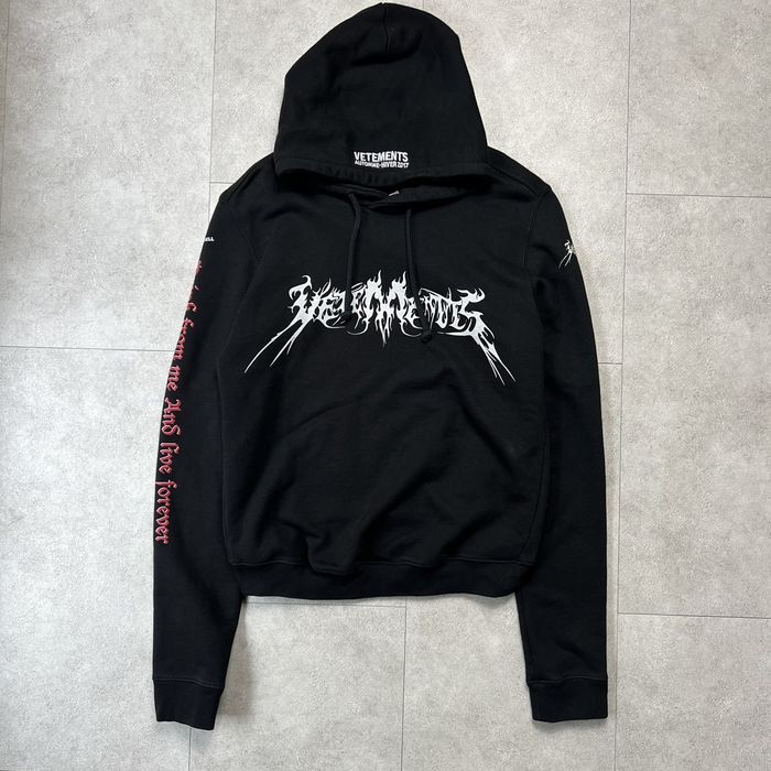 激安セール】 確実正規品 VETEMENTS TOTAL FUCKING DARKNESS パーカー 