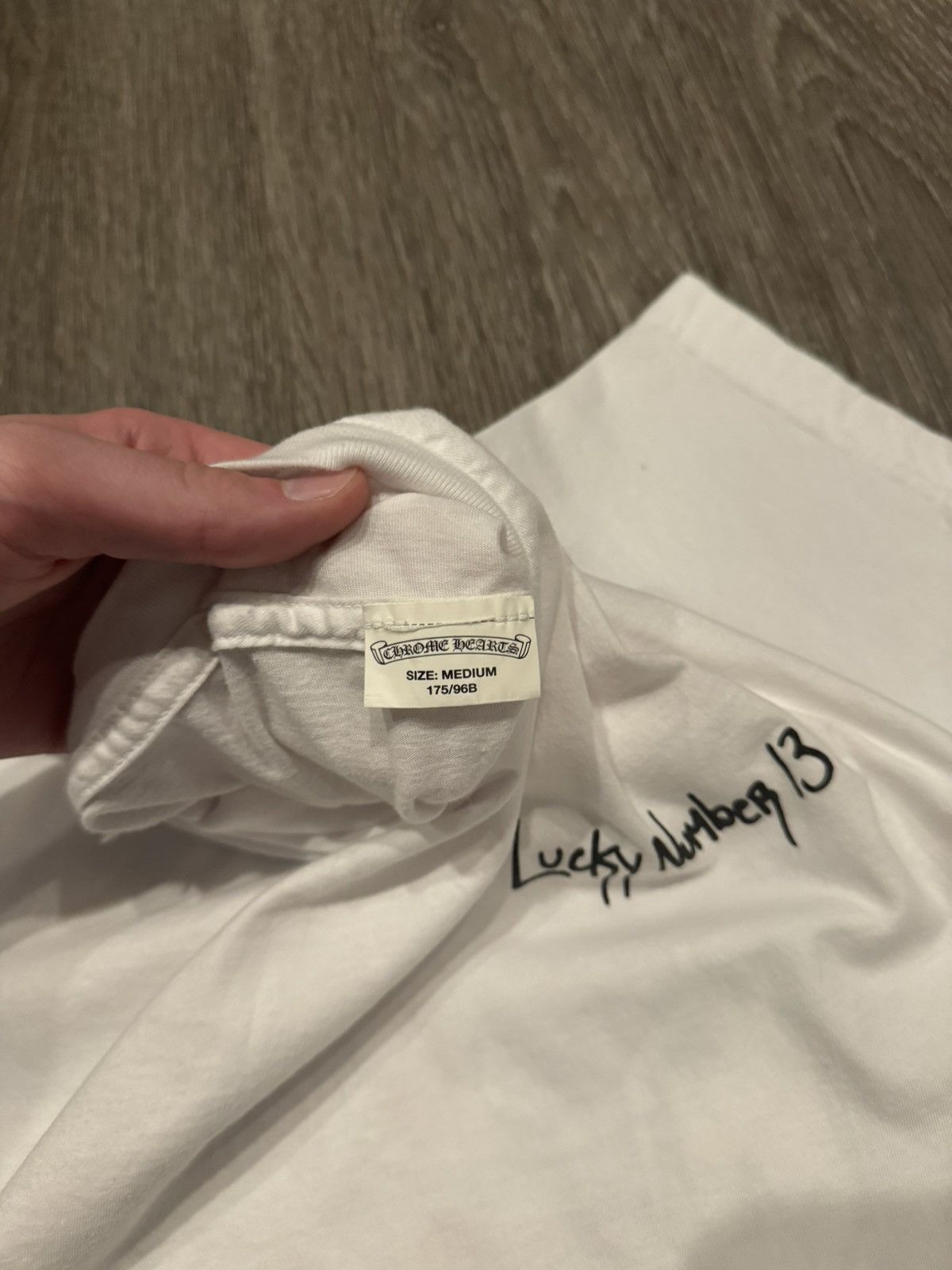 Chrome Hearts Chrome Hearts Matty Boy Pre Teen Angst Lucky Number 13 Tee Size US M / EU 48-50 / 2 - 10 Thumbnail