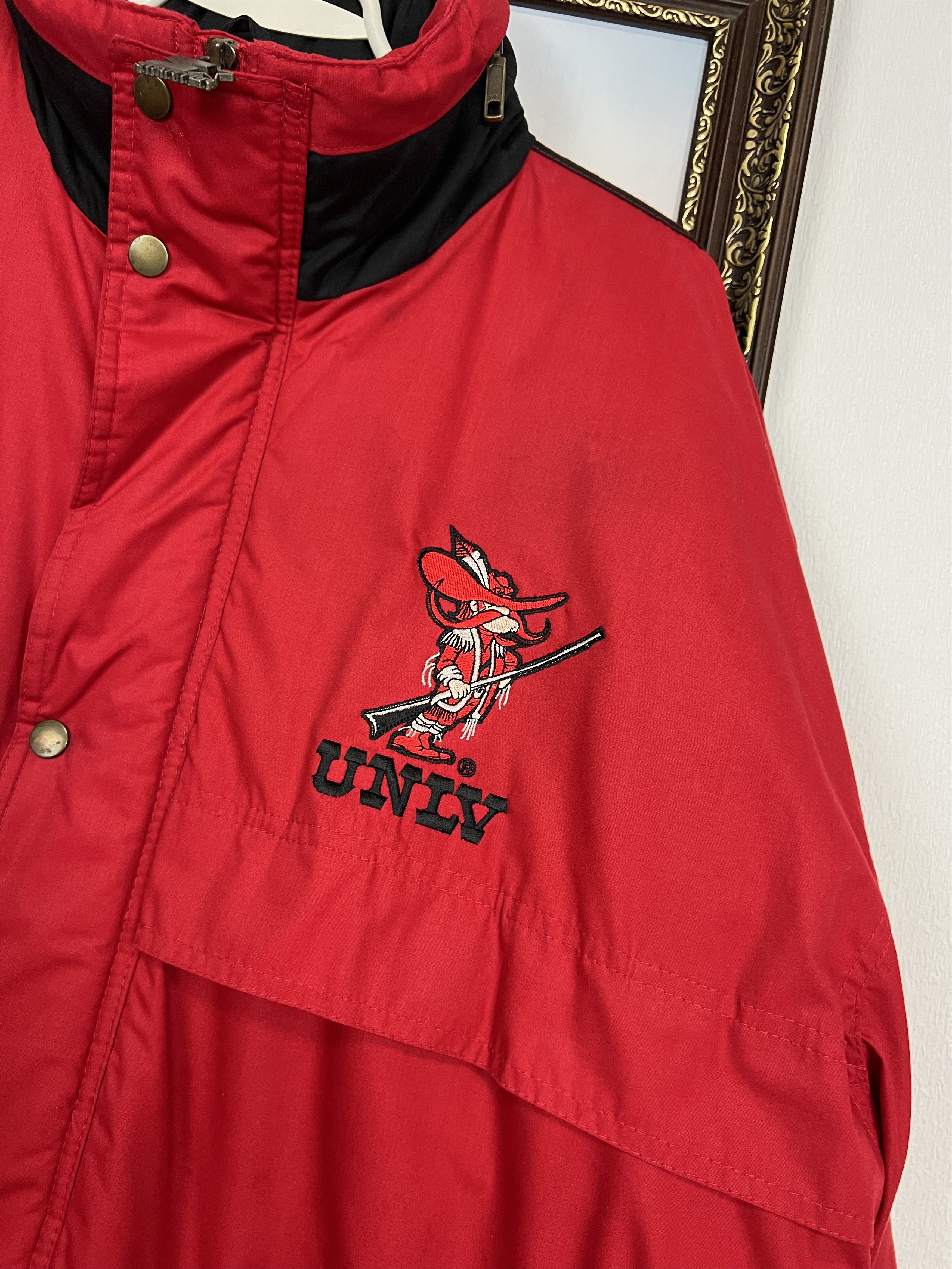 Starter Vintage Starter UNLV Running Rebels Long Bomber Jacket Size US XL / EU 56 / 4 - 3 Thumbnail