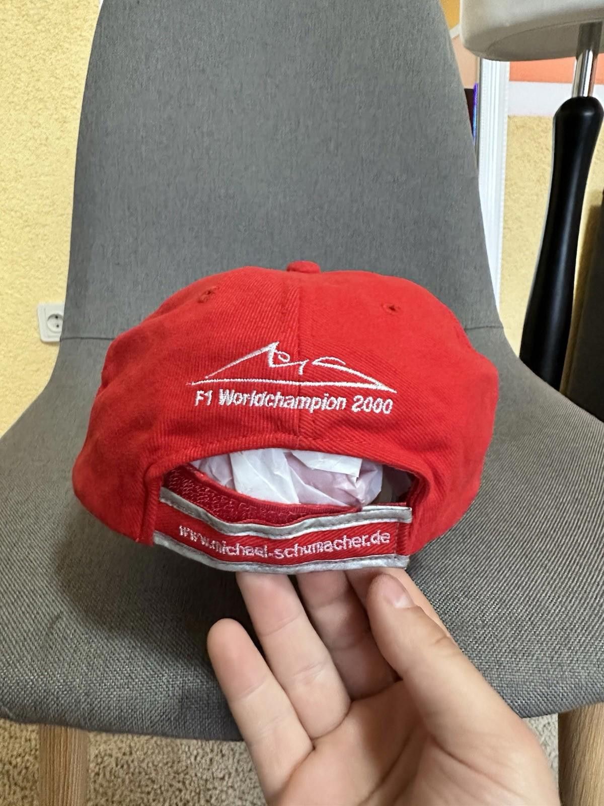Ferrari Michael Schumacher Ferrari F1 Formula 1 One Cap Vintage Size ONE SIZE - 4 Thumbnail