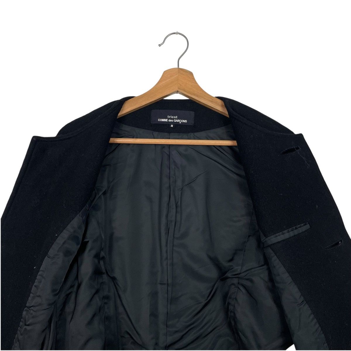 Tricot Comme des Garcons Vintage AD1991 Tricot Comme Des Garcons Crop Jacket Size M / US 6-8 / IT 42-44 - 12 Thumbnail