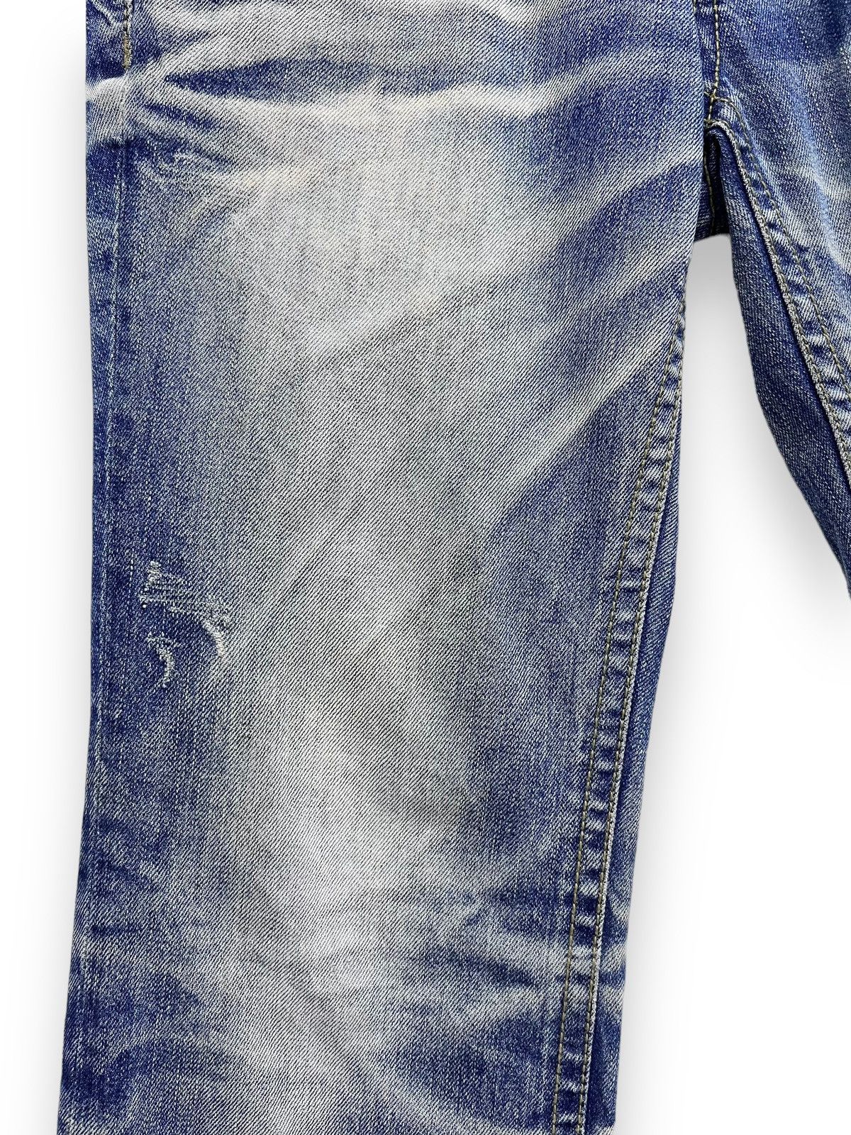 Siberia Hills RARE🔥LOLITA CHILDREN Embroidery Exotic Denim Acid Washed Size US 31 - 7 Thumbnail