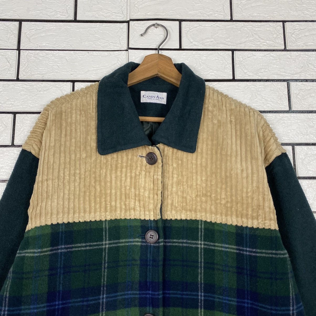 Issey Miyake 📌Vintage Wool Chore Jacket Candy Ann Japan Corduroy Parts Size US M / EU 48-50 / 2 - 4 Thumbnail