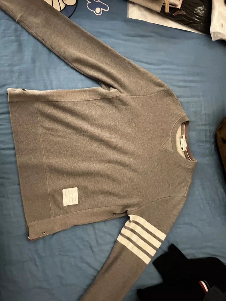 Thom Browne Thom Browne Round collar hoodie Size US L / EU 52-54 / 3 - 1 Thumbnail