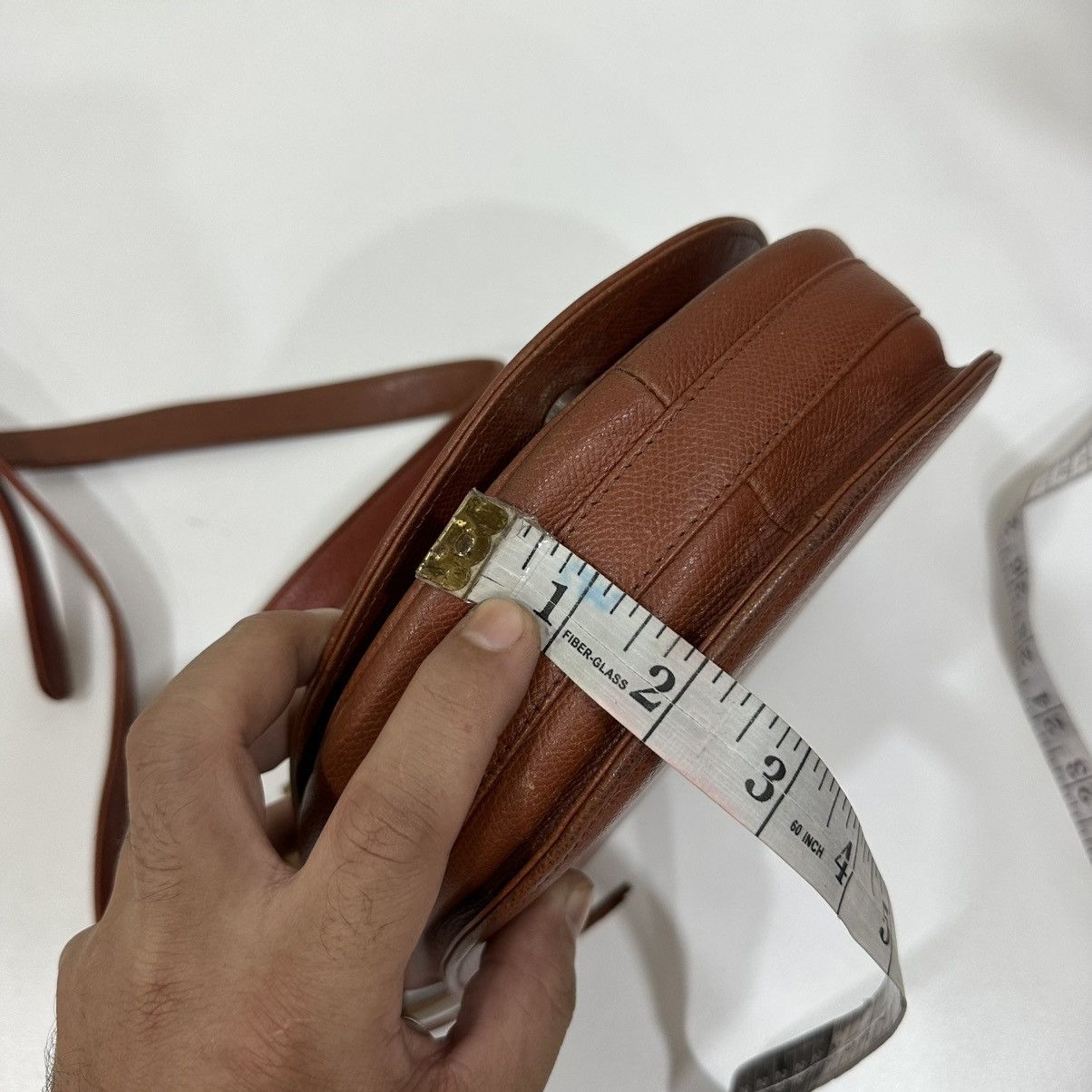 Valentino ‼️LD‼️VALENTINO GARAVANI REDDISH BROWN LEATHER SHOULDER BAG Size ONE SIZE - 10 Thumbnail