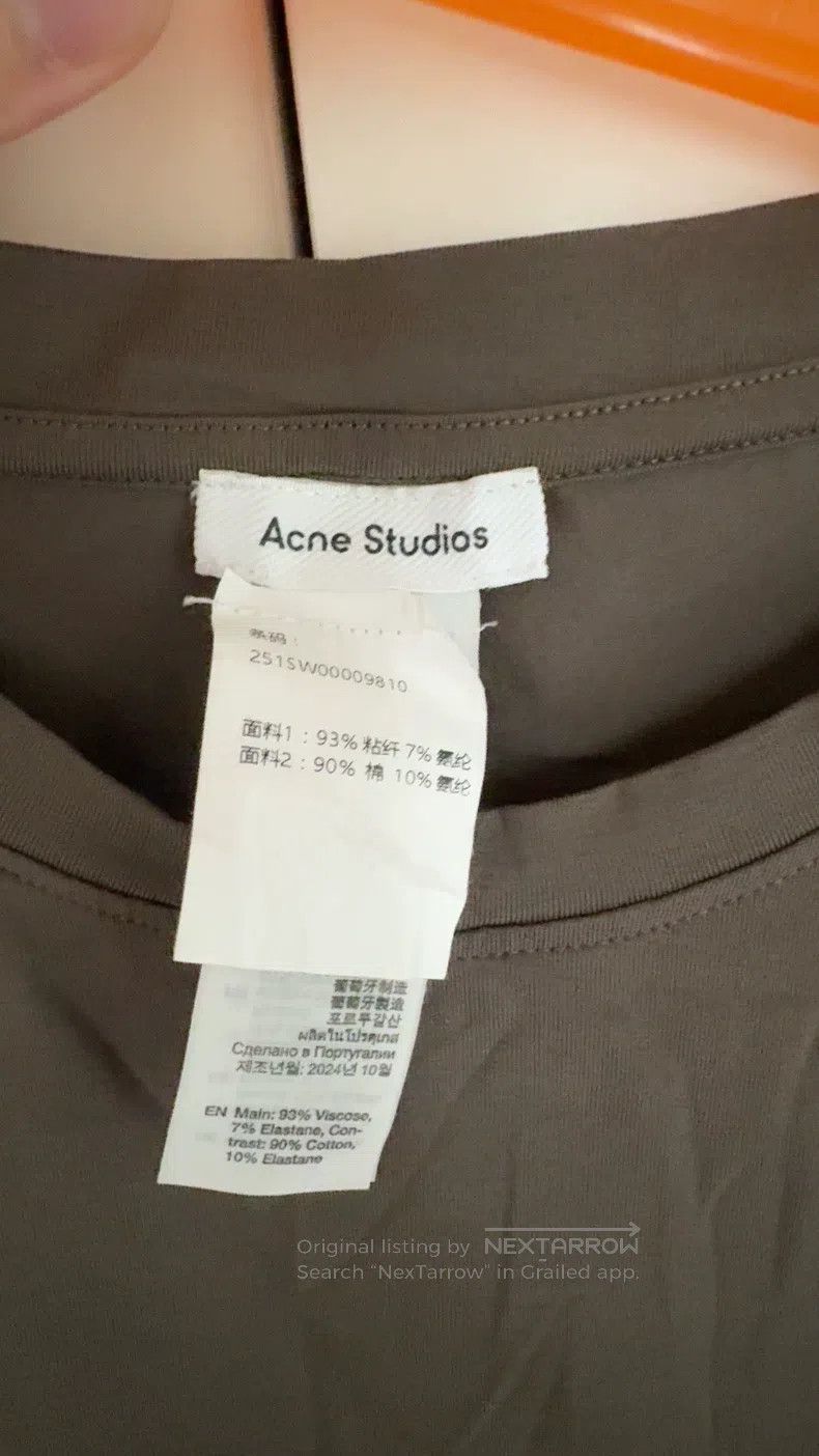 Acne Studios Acne Studios Lace bow strappy short-sleeved T-shirt top Size M / US 6-8 / IT 42-44 - 3 Thumbnail