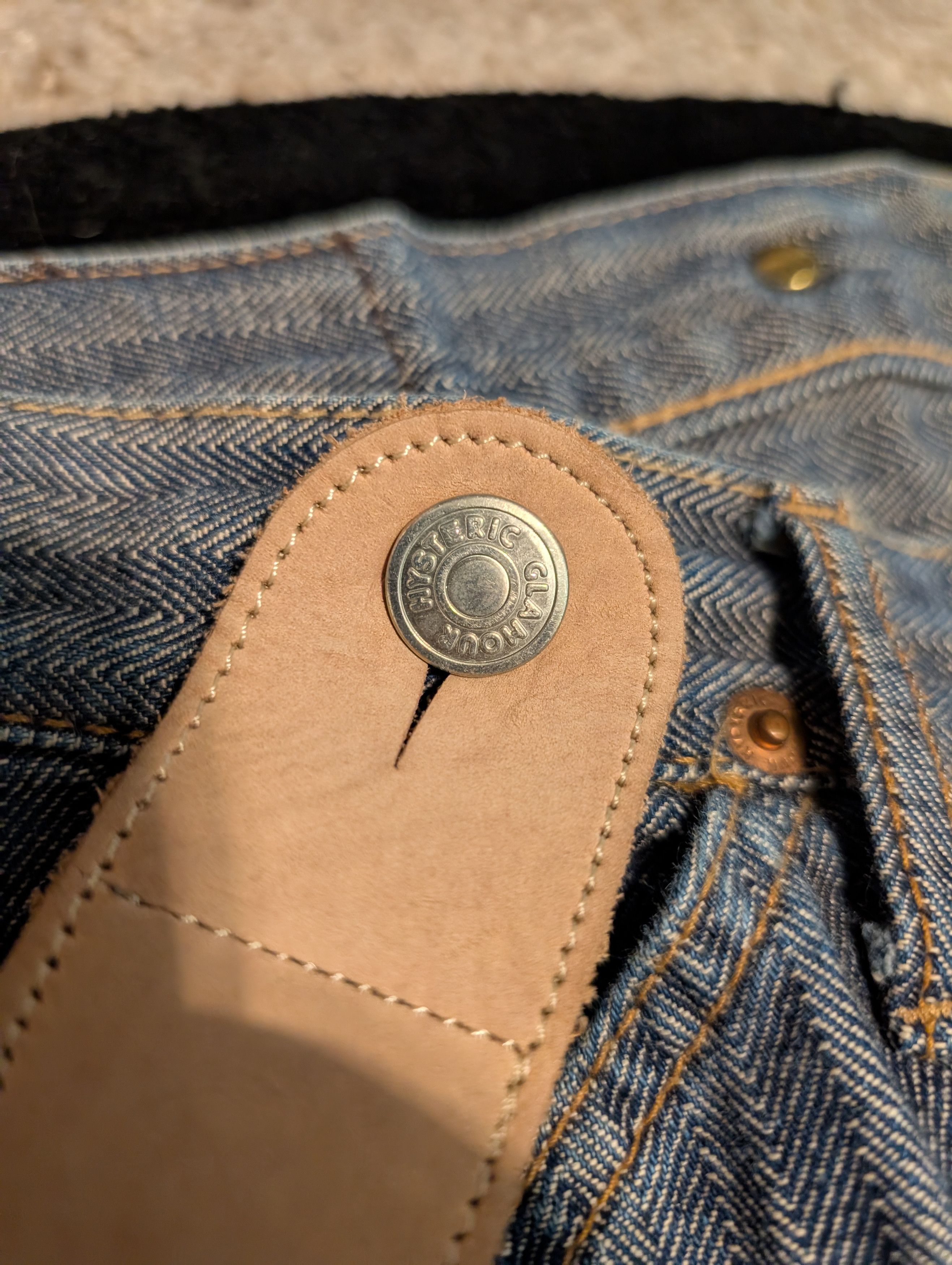 Hysteric Glamour Kinky Strap Jeans
