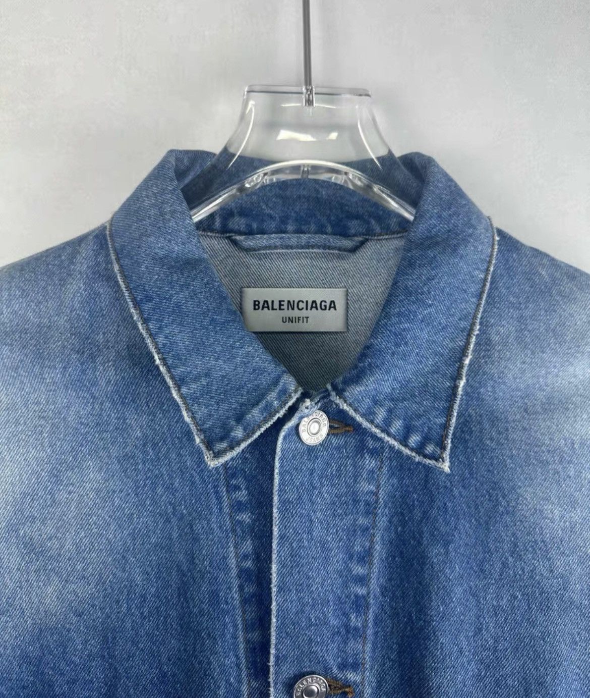Balenciaga Balenciaga Denim Jacket Size US S / EU 44-46 / 1 - 3 Thumbnail