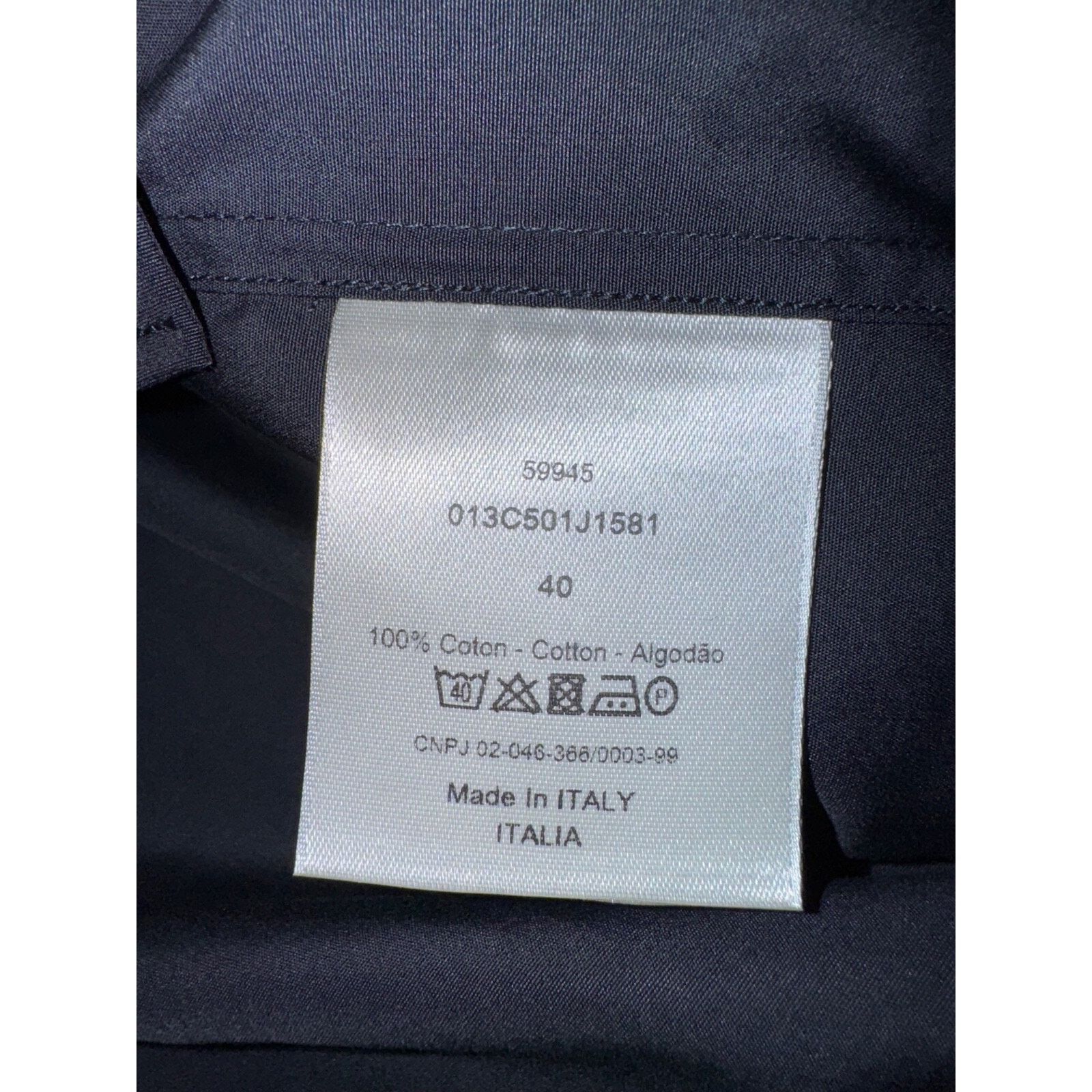 Dior Air Dior Jordan Wing Basketball Blue Logo Long Sleeve Button Size US XXS / EU 40 - 11 Thumbnail