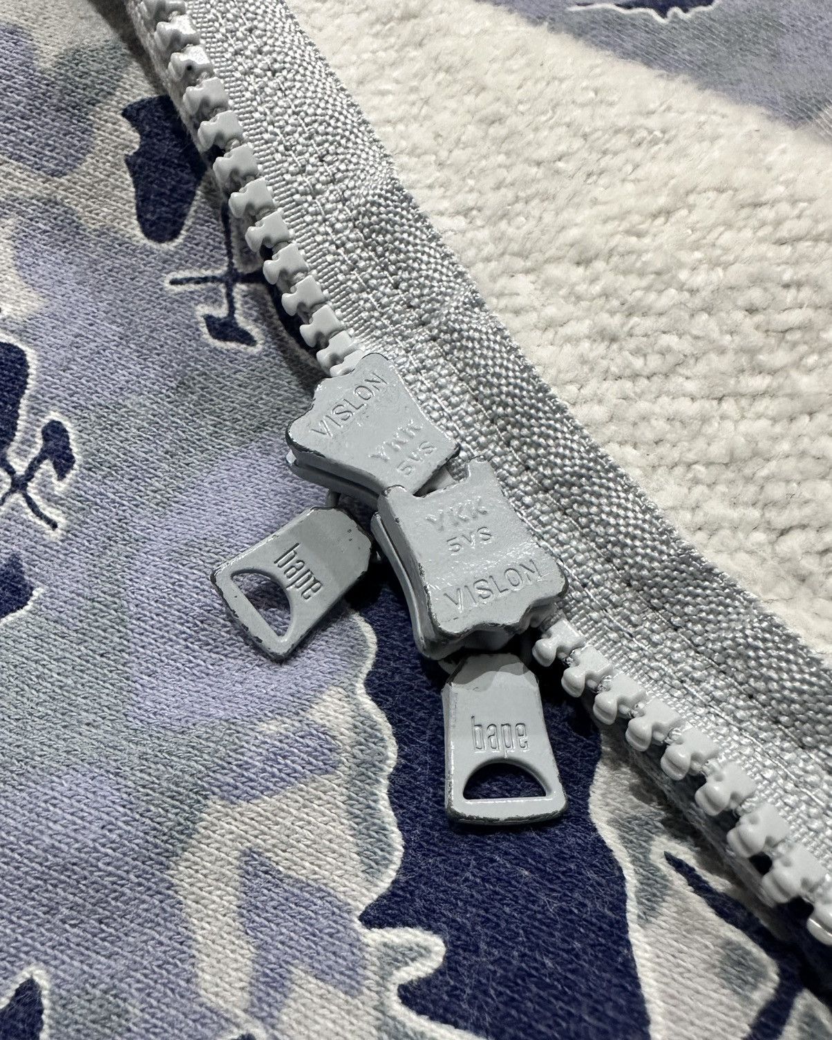 Bape Bape X Kaws Camo Full Zip Hoodie Size US XL / EU 56 / 4 - 12 Thumbnail