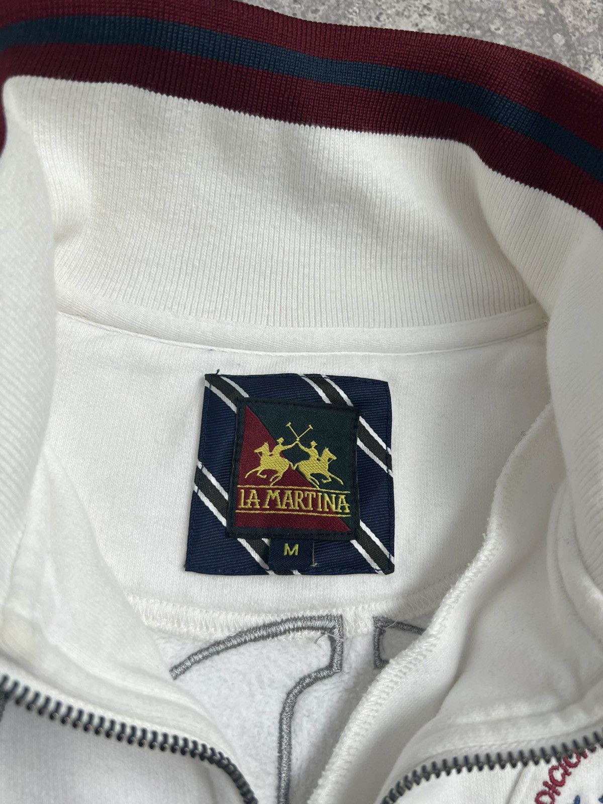 La Martina Vintage La-Martina Zip-Up #3 (Hoodie) Size US M / EU 48-50 / 2 - 4 Thumbnail