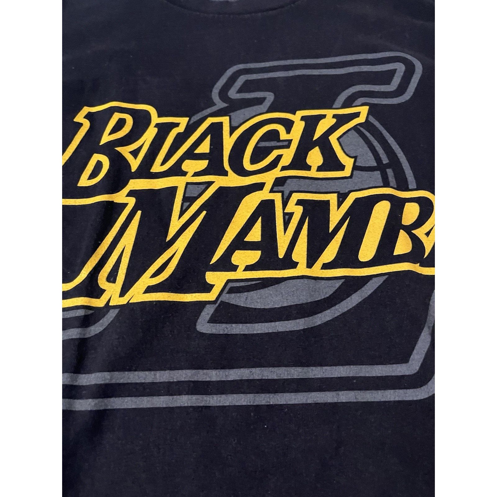 Majestic Kobe Bryant Black Mamba Lakers T Shirt Large Majestic NBA Size US L / EU 52-54 / 3 - 2 Thumbnail