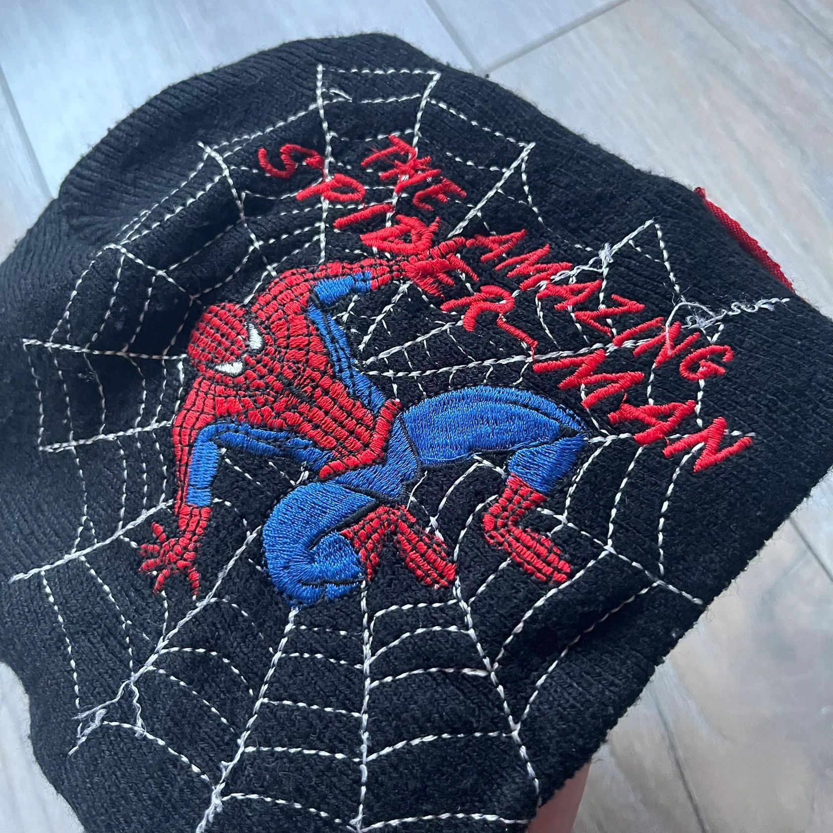 Marvel Comics Spider-Man 2006 Embroidered Beanie 50/52 Size ONE SIZE - 2 Thumbnail