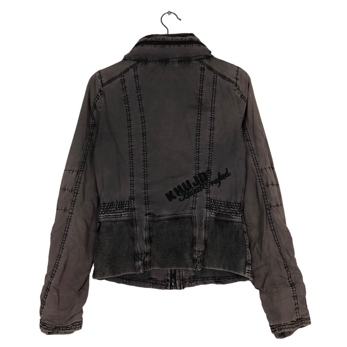 Japanese Brand 🔥Vintage Biker Jacket Bondage Design Khujo Issey Miyake Size US S / EU 44-46 / 1 - 8 Thumbnail