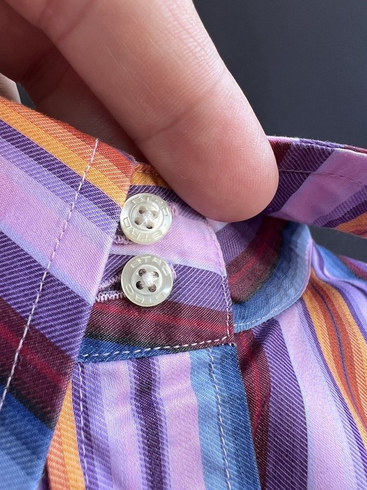 Etro ETRO Shirt Striped Cotton Size 42 Size M / US 6-8 / IT 42-44 - 9 Thumbnail