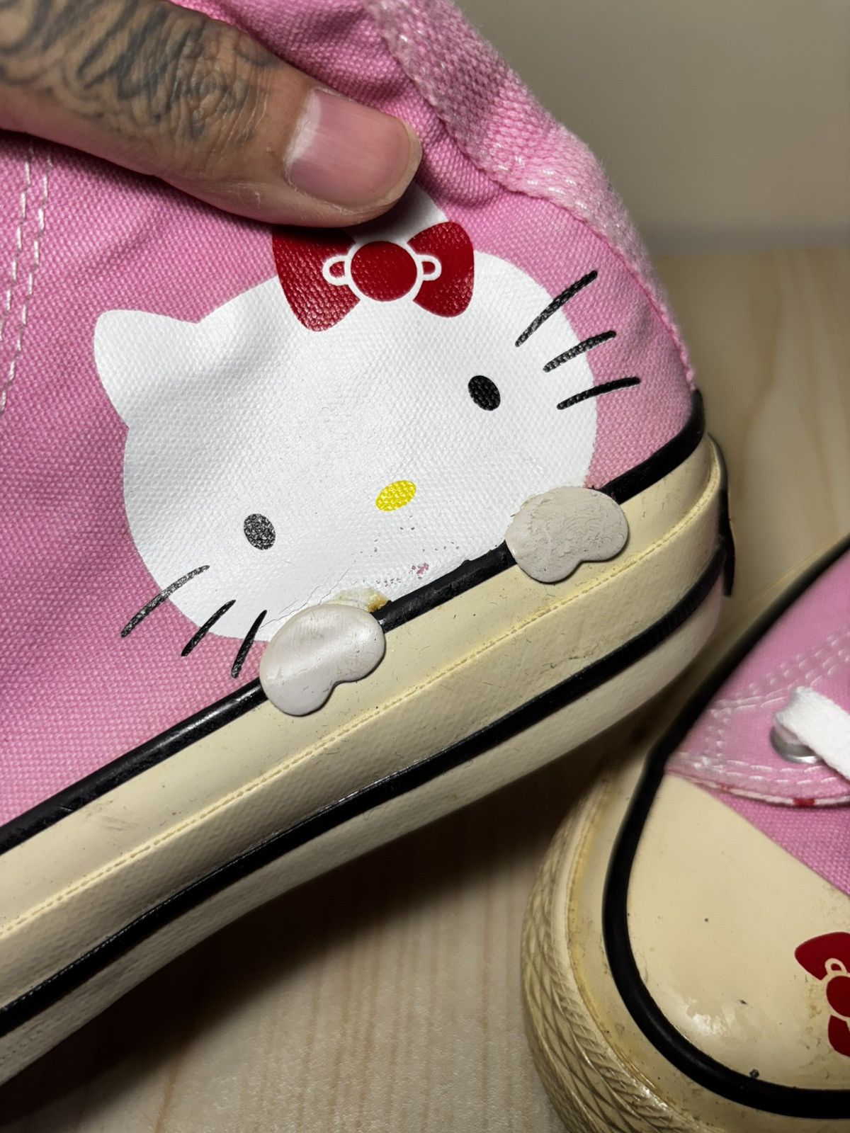Converse CONVERSE CHUCK TAYLOR HELLO KITTY ALL STAR size6.5/ 37cm Size US 6.5 / IT 36.5 - 8 Thumbnail