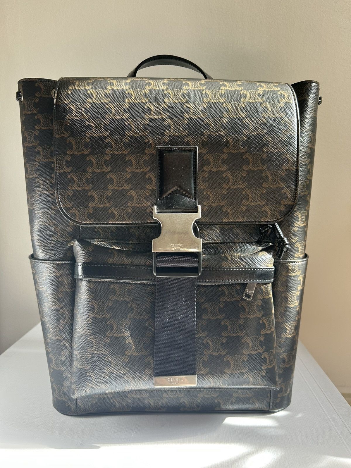 Celine Celine backpack in canvas and calfskin NEW Size ONE SIZE - 1 Thumbnail