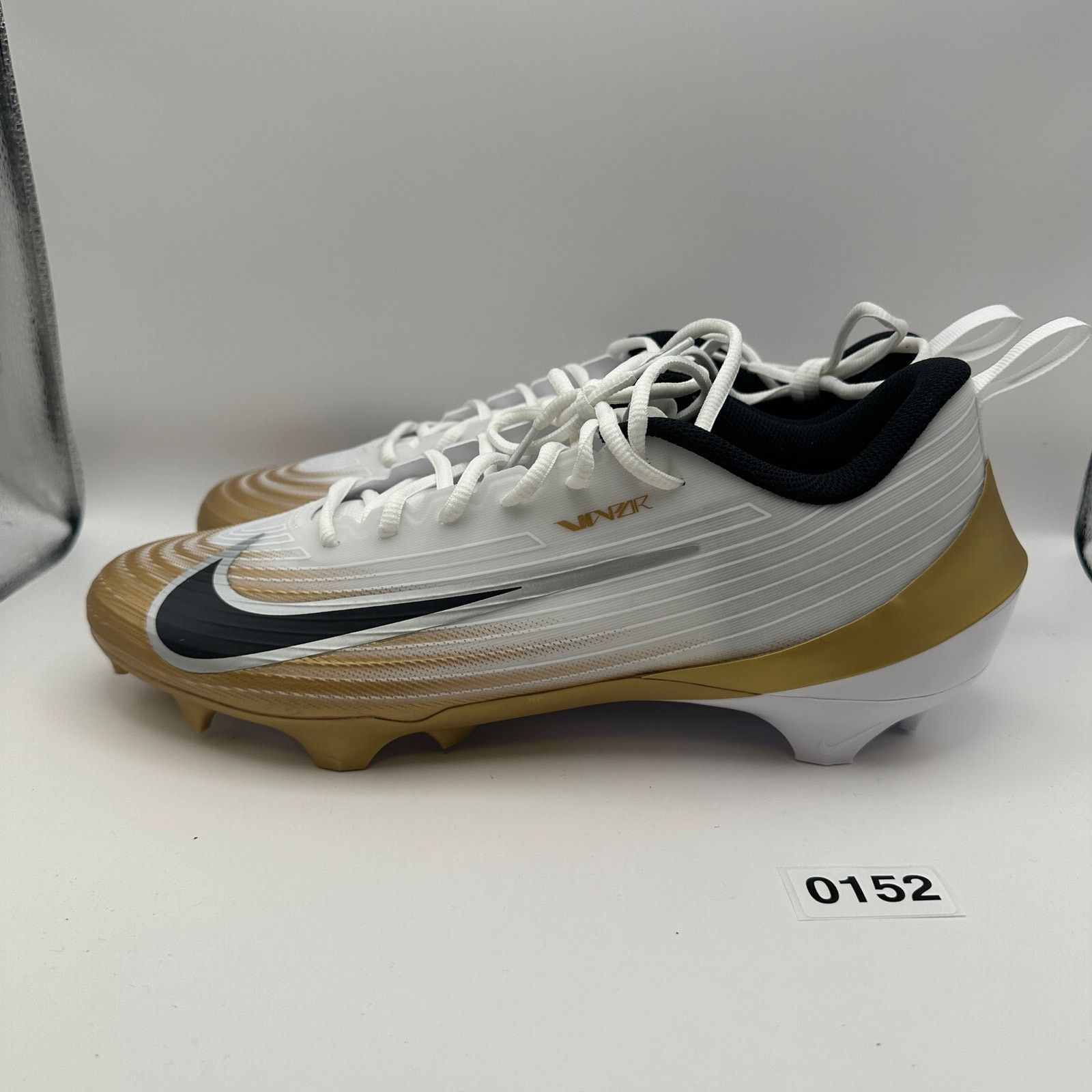 Nike NIKE Vapor Speed 3 Gold Mens 12 Football Cleats FB3303-103 Size US 12 / EU 45 - 6 Thumbnail