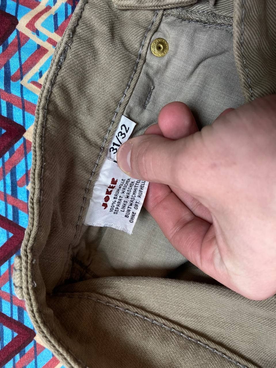 Japanese Brand × Vintage Joker Hip Hop Brand baggy jeans denim wide leg logo rap Size US 31 - 2 Thumbnail