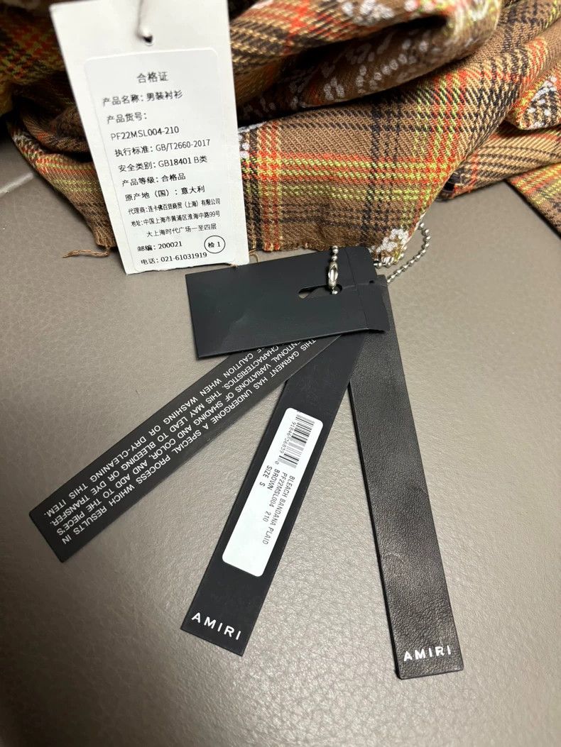 Amiri Amiri shirt Size US XS / EU 42 / 0 - 6 Thumbnail