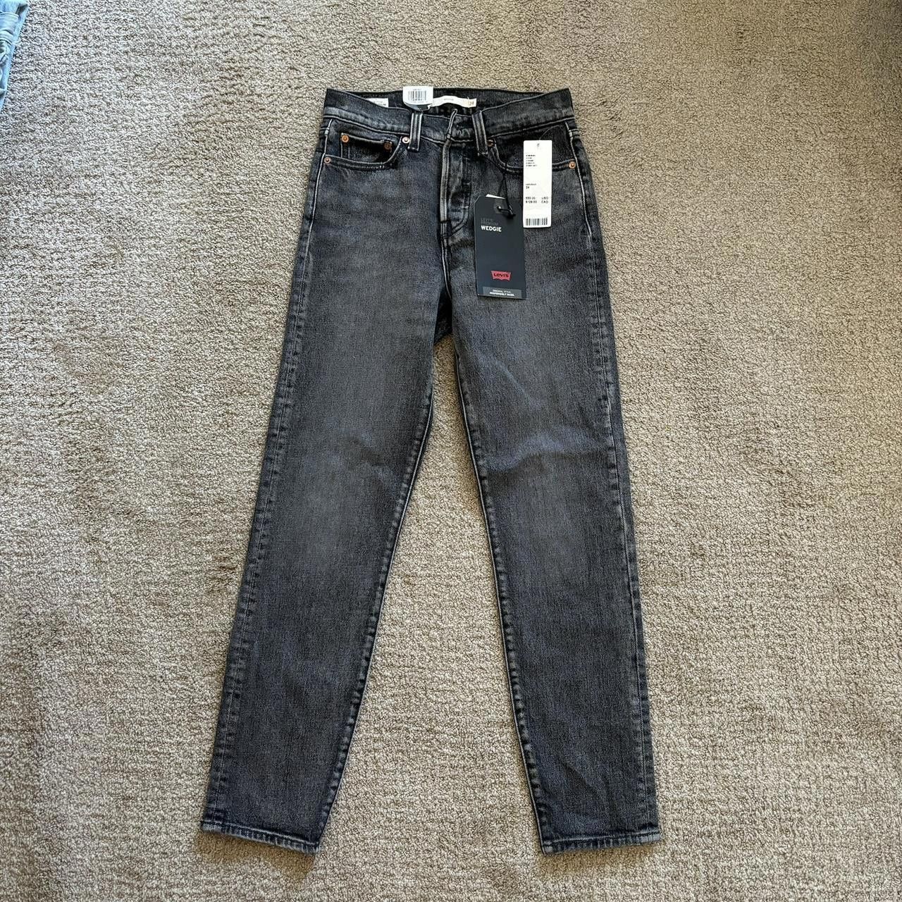 Levi's Brand New Levis Wedgie Black Size 24" / US 00 / IT 34 - 2 Thumbnail