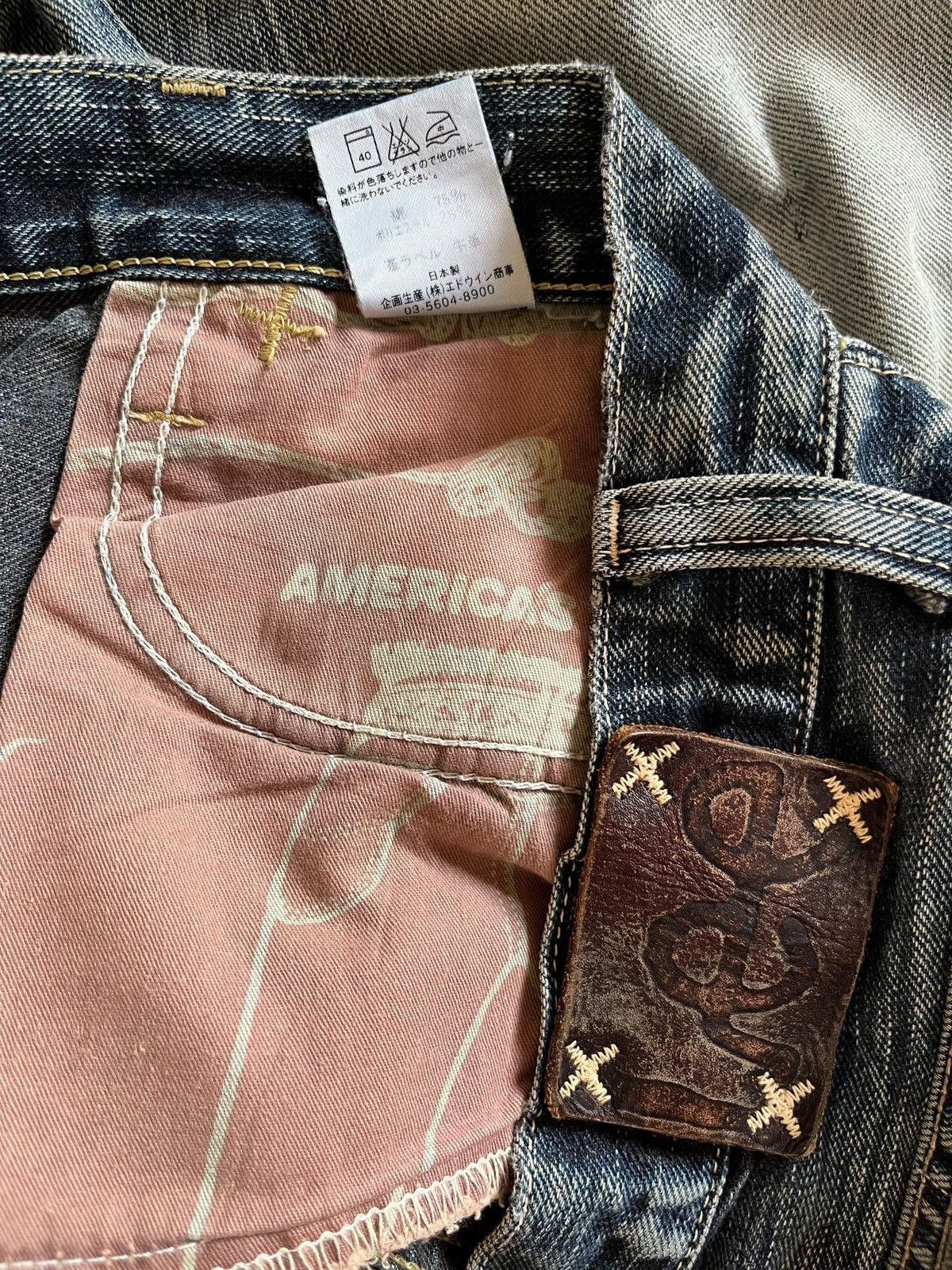 Lee Vintage Japanese Lee Riders Faded Wash Flare Jeans Size US 31 - 10 Thumbnail