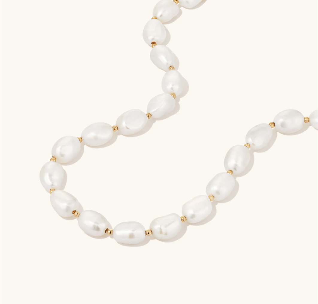 mejuri Mejuri - Bold pearl necklace (Deadstock) Size ONE SIZE - 2 Thumbnail