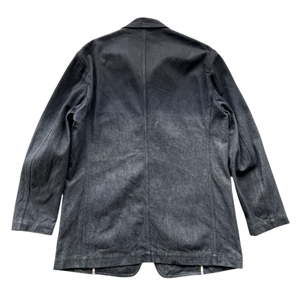 Issey Miyake 🔥 Rare Issey Miyake Dyed Denim Chore Jacket Size US M / EU 48-50 / 2 - 11 Thumbnail