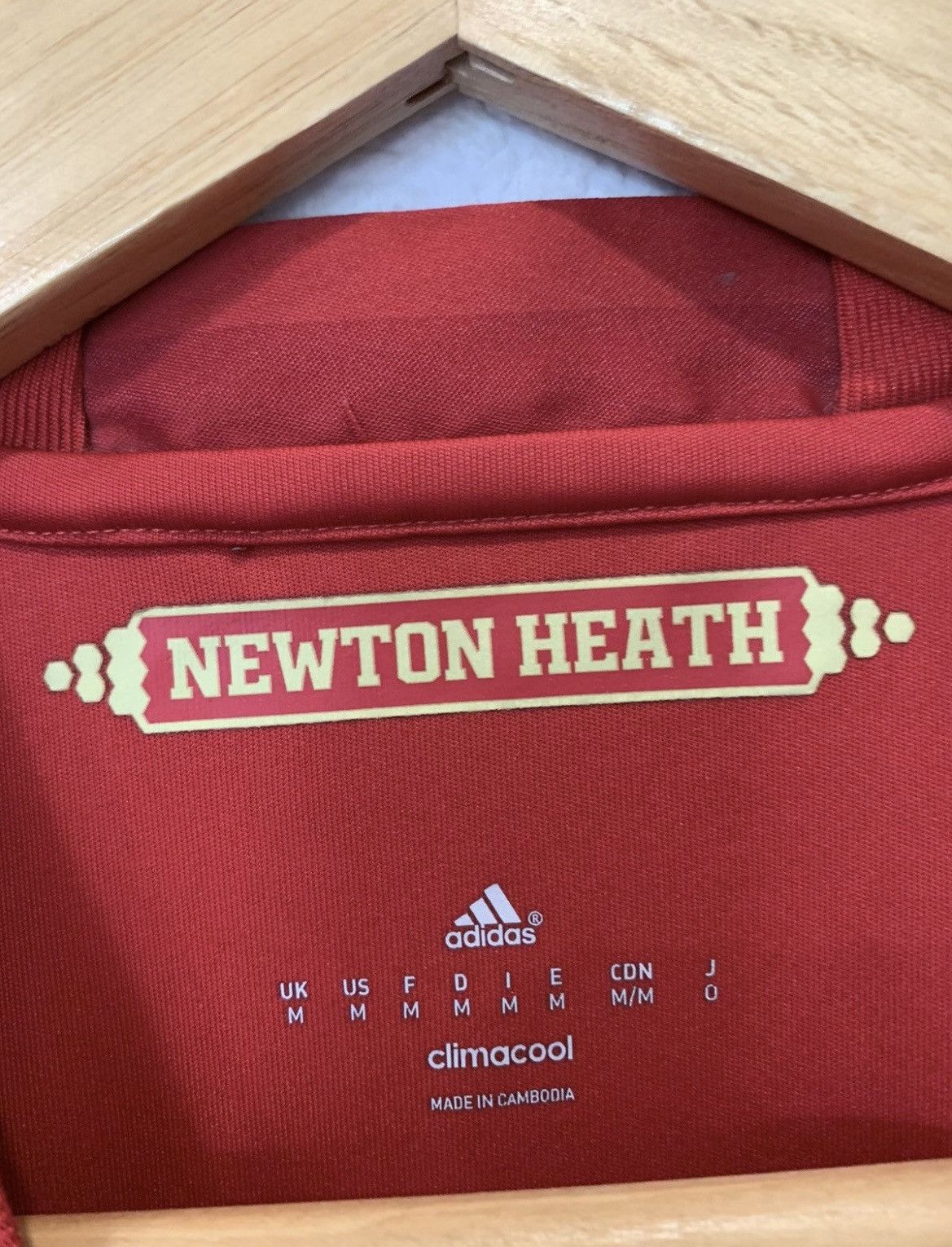 Adidas MANCHESTER UNITED ADIDAS 2016/2017 HOME KIT SOCCER JERSEY Size US M / EU 48-50 / 2 - 3 Thumbnail