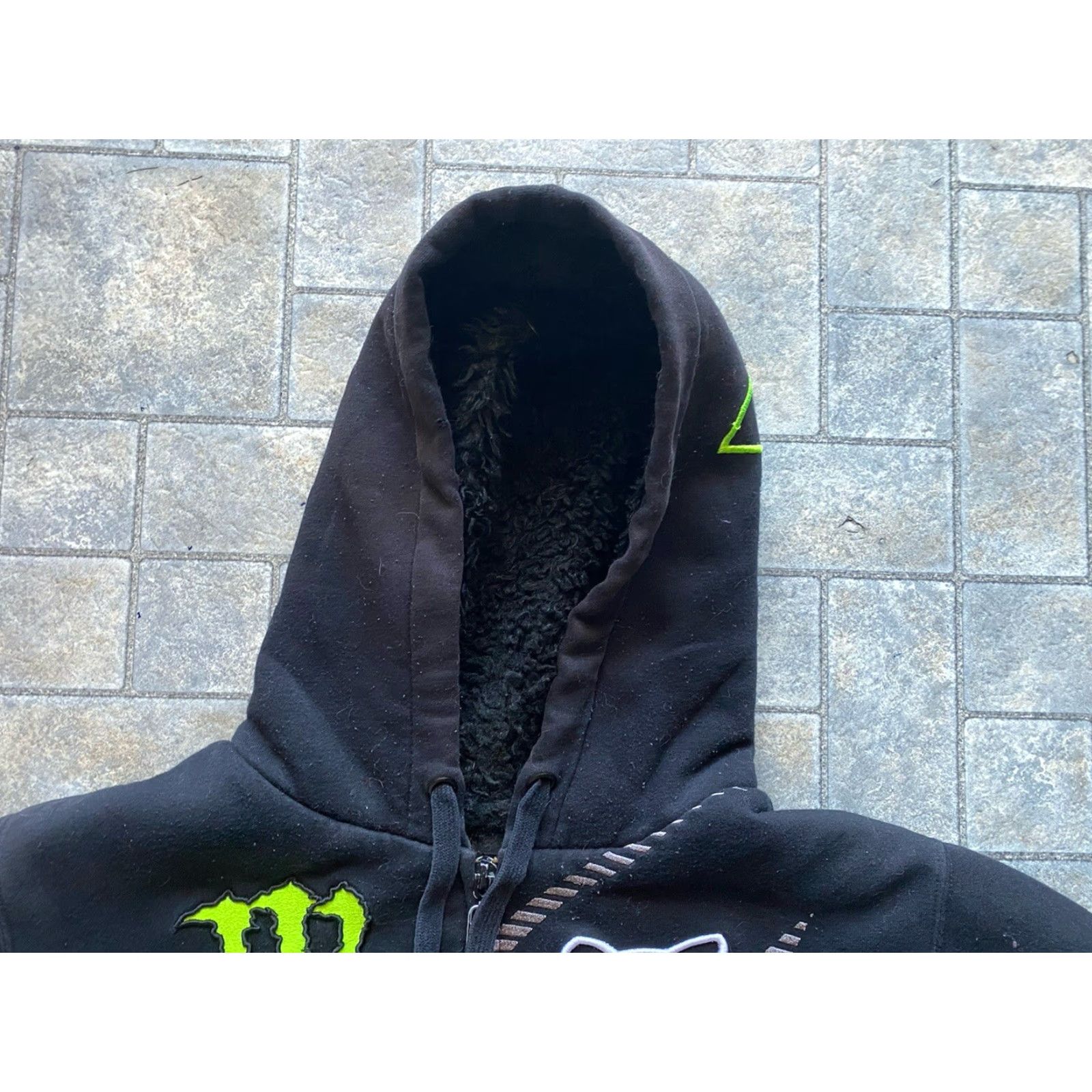 Vintage FOX Monster Energy Ricky Carmichael Hoodie Sweatshirt Men’s M Black Full Zip Zip Black? Size US M / EU 48-50 / 2 - 5 Thumbnail