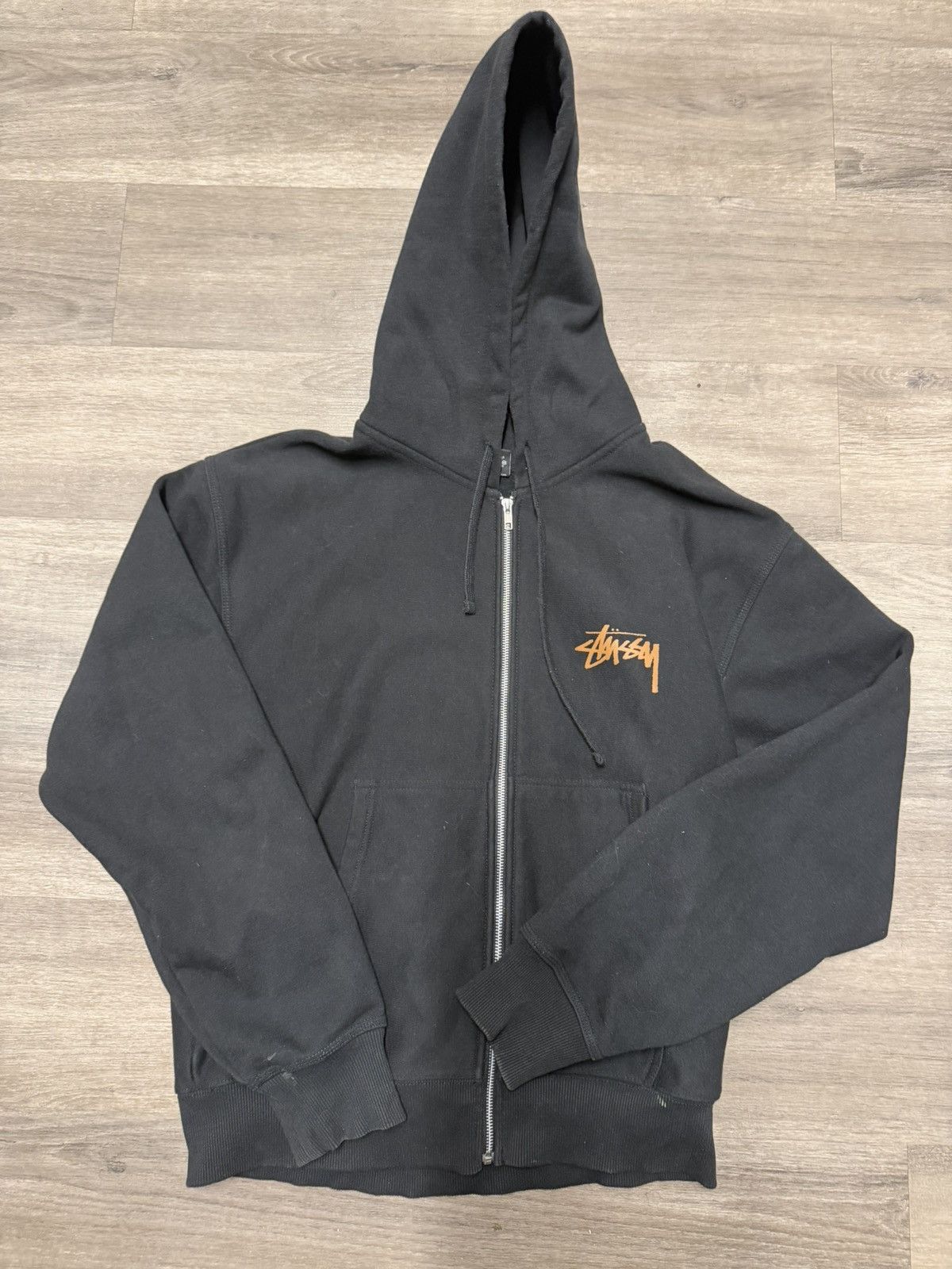 Stussy Stussy Outline Zip Hoodie | Grailed