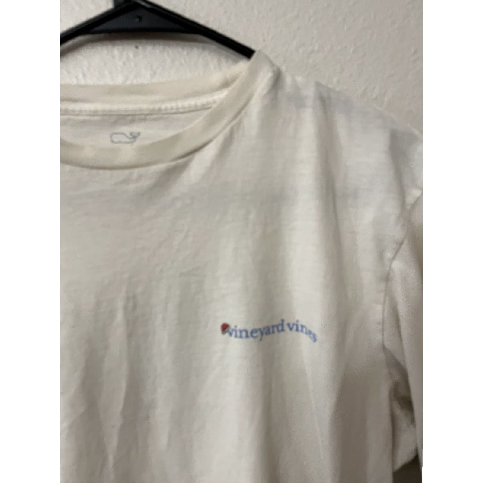 Vineyard Vines Vineyard Vines Shirt Adult XS White Logo Graphic Print Long Sleeve Crew Neck Mens Size US XS / EU 42 / 0 - 2 Thumbnail