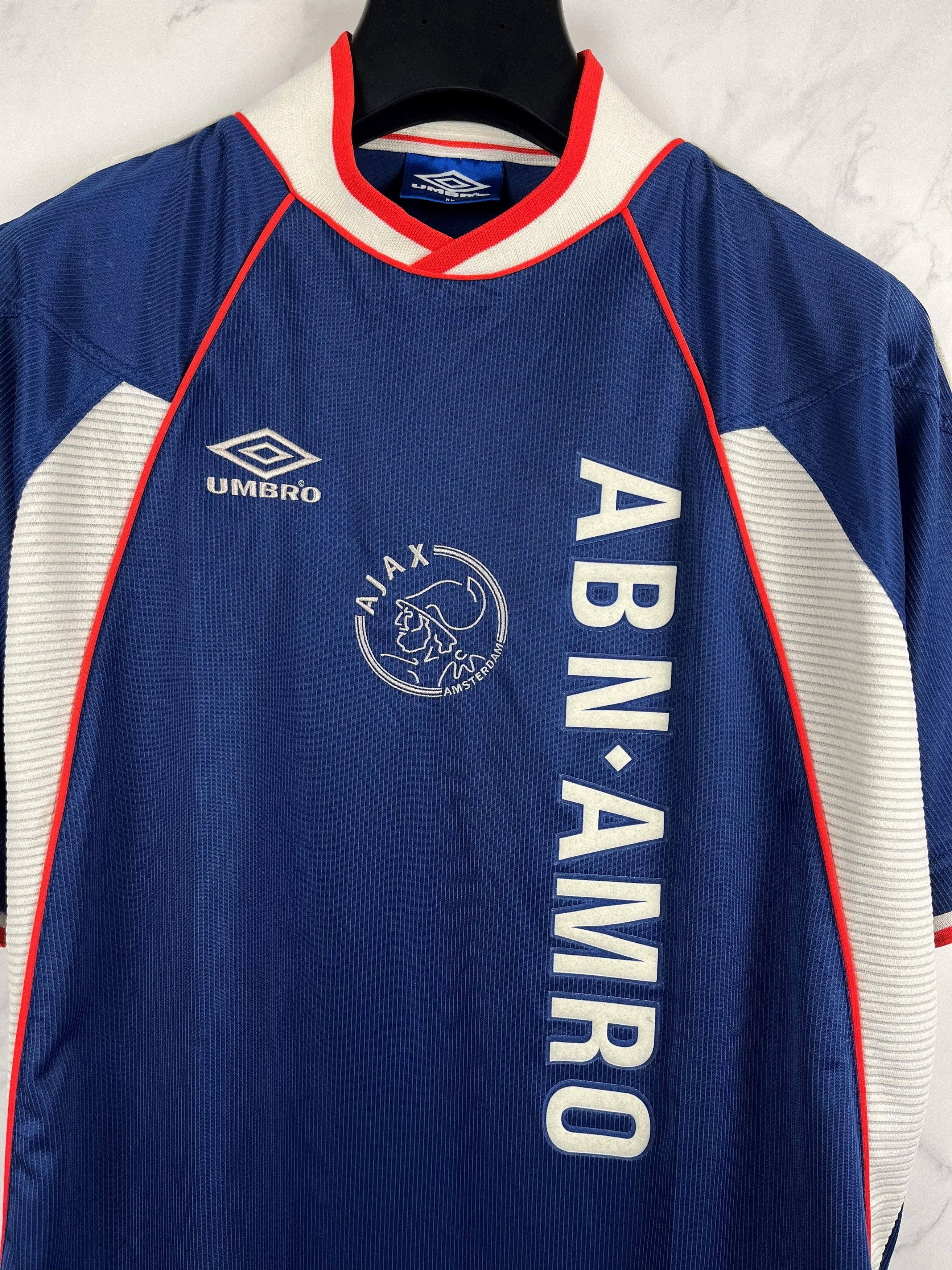 Umbro × Vintage Vintage Umbro Ajax Amsterdam Football Jersey 99 - 00 Season Size US XL / EU 56 / 4 - 6 Thumbnail