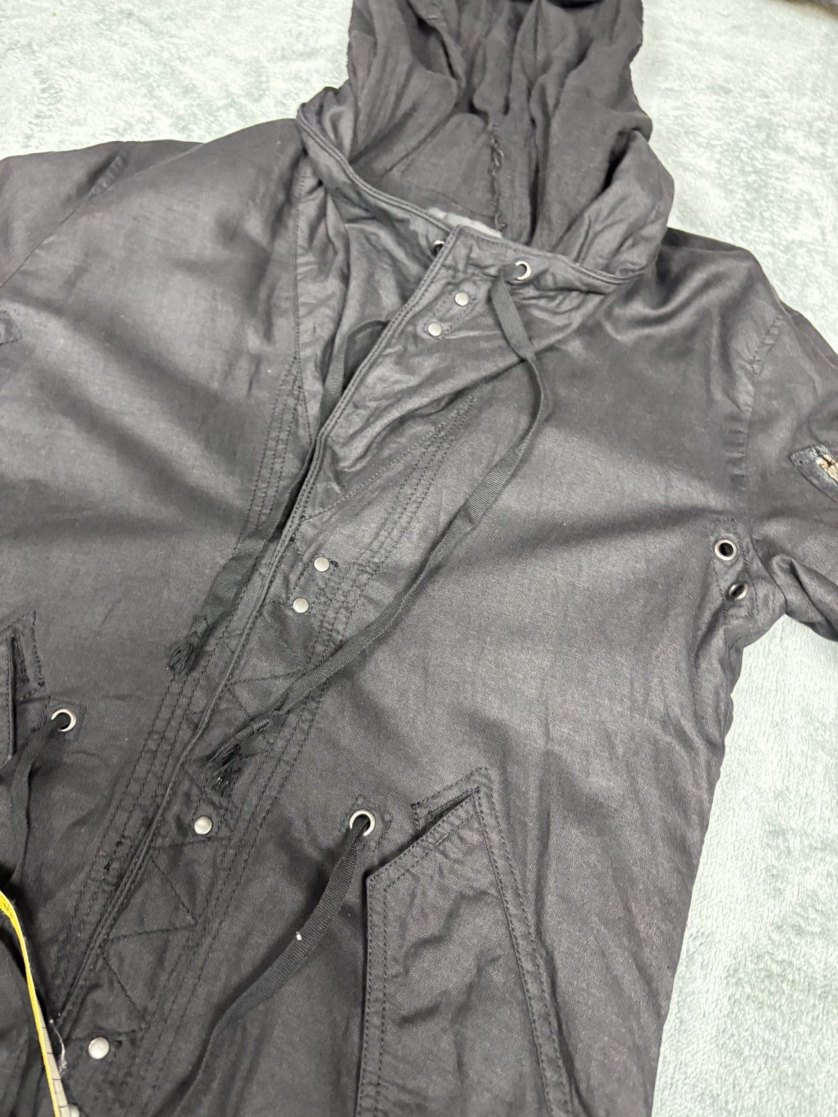 BUFFALO BOBS Buffalo Bobs Black Parka Jacket. J0153 Size US S / EU 44-46 / 1 - 7 Thumbnail