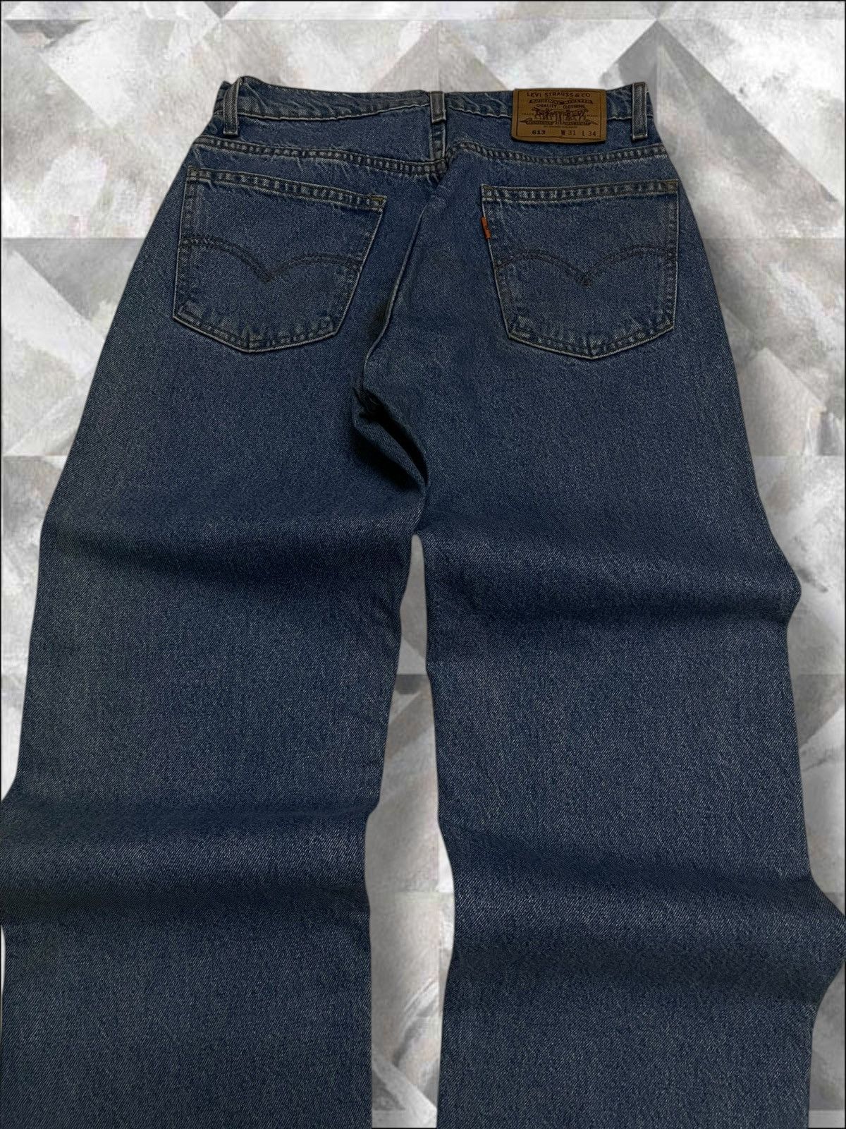 Levi's Vintage Clothing Vintage 1990s Designer Levis 613 Orange Tab Denim Size US 30 / EU 46 - 11 Thumbnail