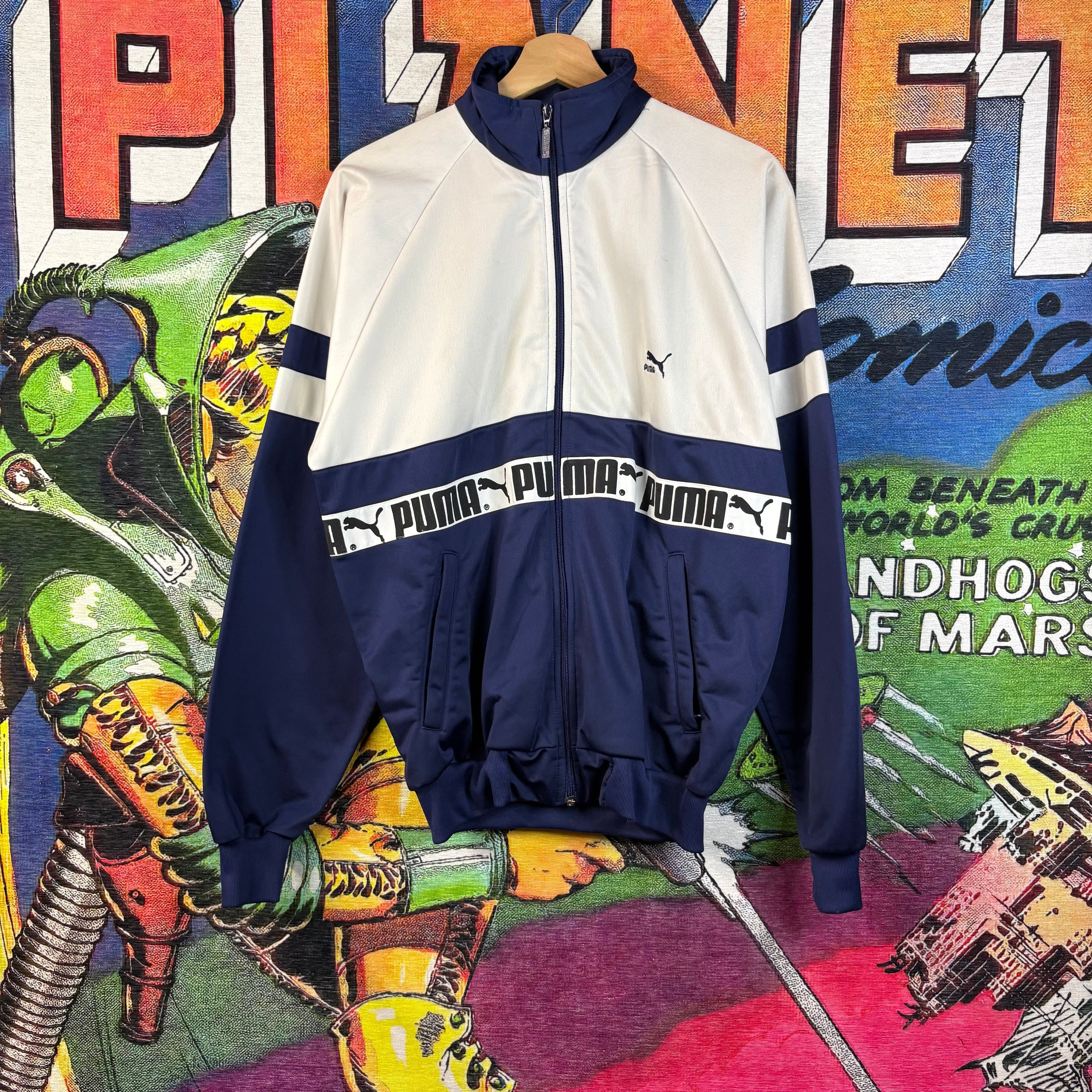 Puma Vintage Puma T7 Track Jacket Size Small Size US S / EU 44-46 / 1 - 1 Thumbnail