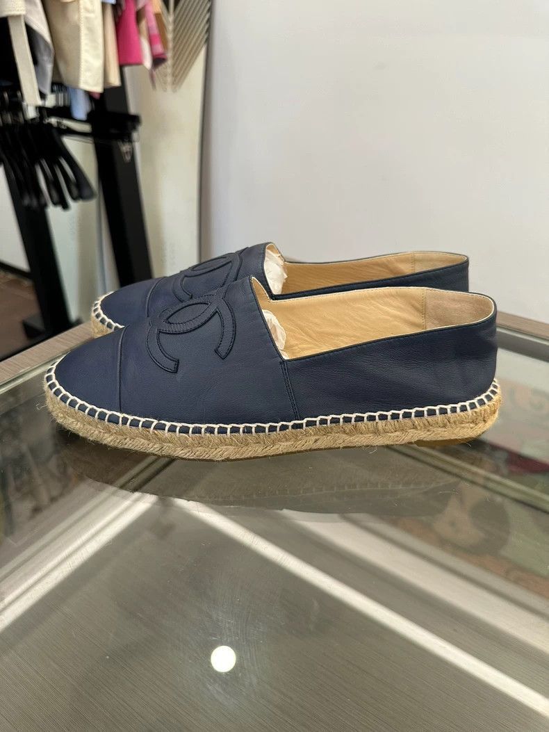 Chanel Blue Chanel Fisherman Shoes for Men -2505 Size US 9.5 / EU 42-43 - 3 Thumbnail