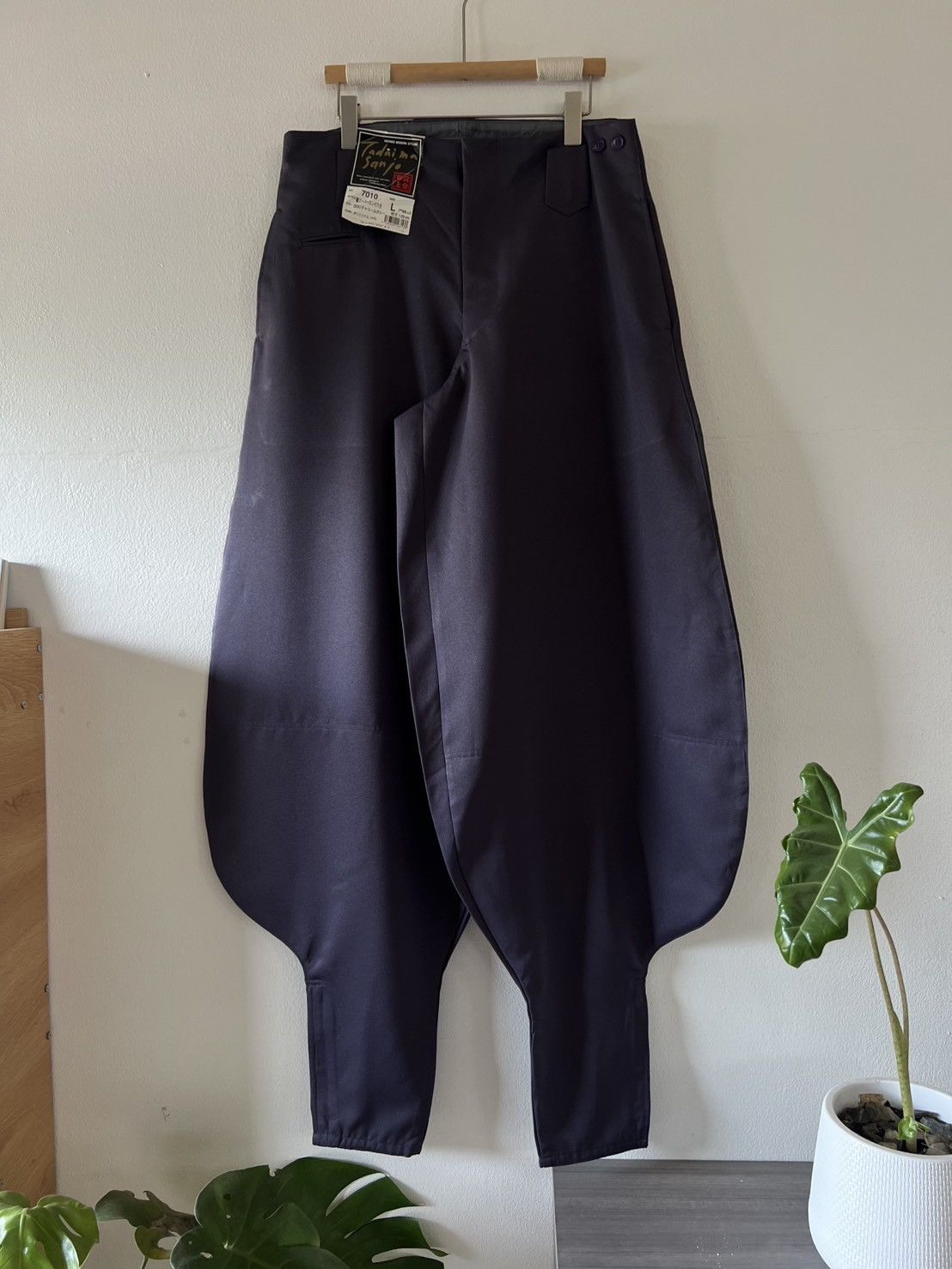 Japanese Brand Rare* Vintage 90s Deadstock Tobi Slacks Workwear Pants Size US 33 - 1 Thumbnail